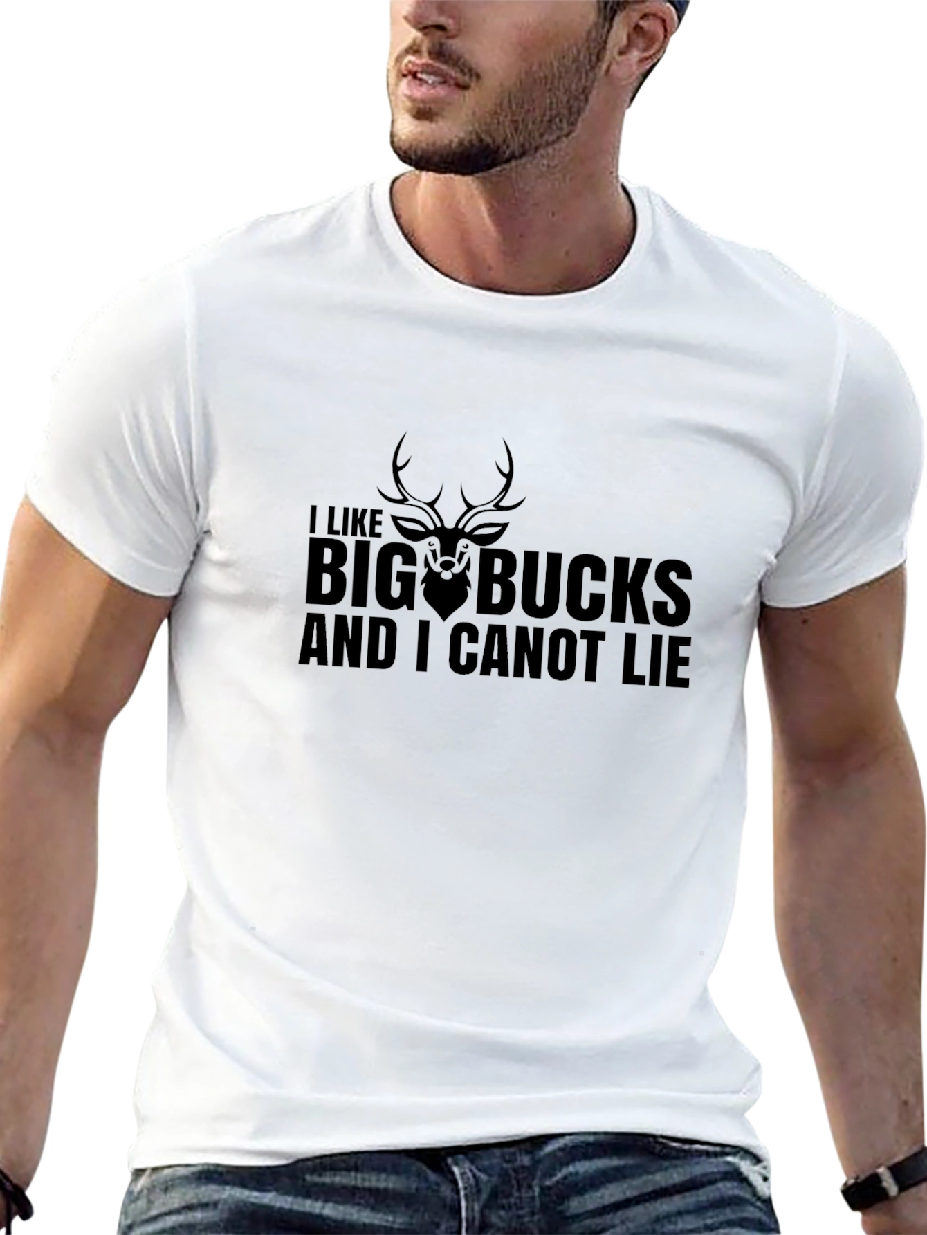 I Like Big Bucks T-Shirt - Funny Hunting Tee