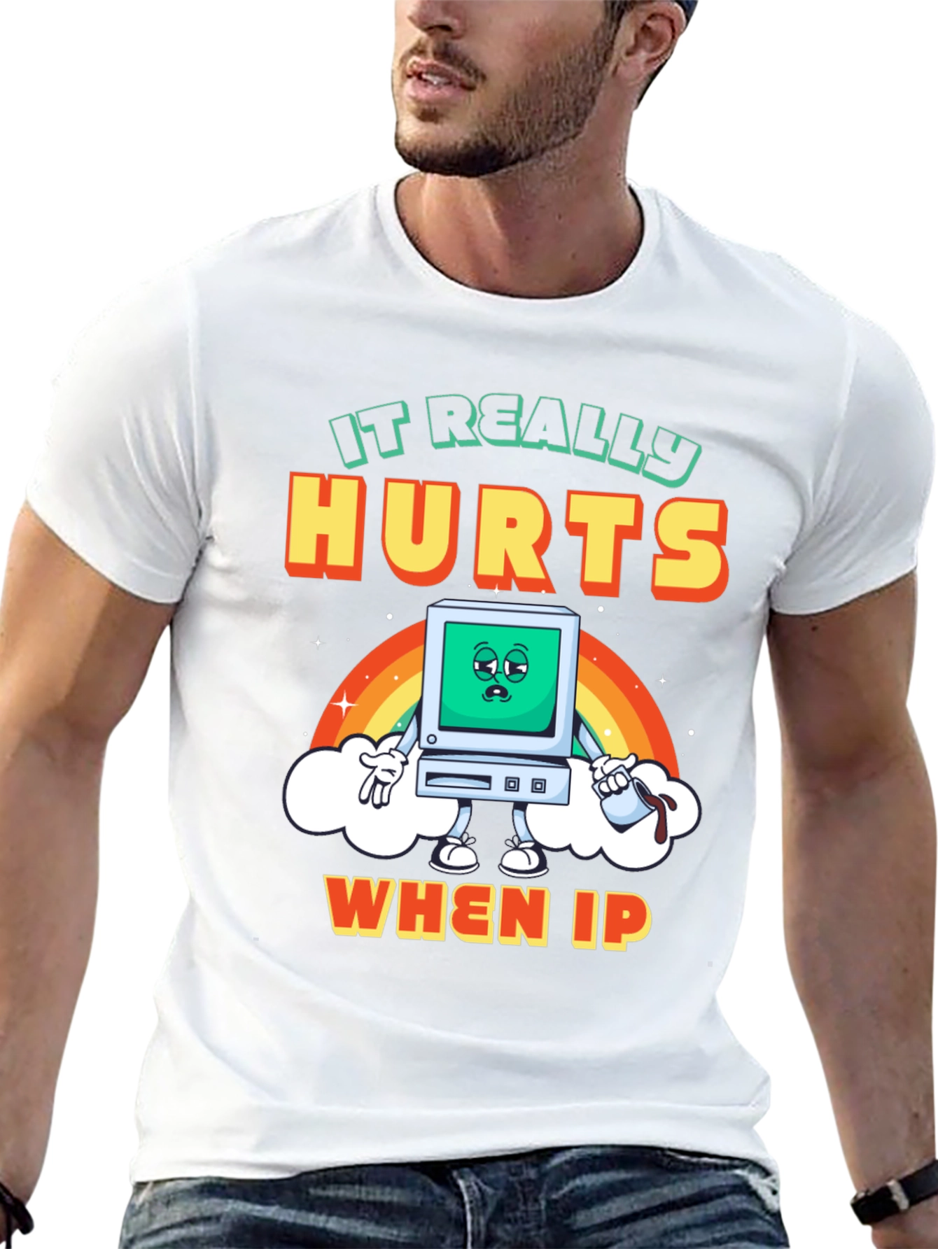 Funny Computer Hurts T-Shirt