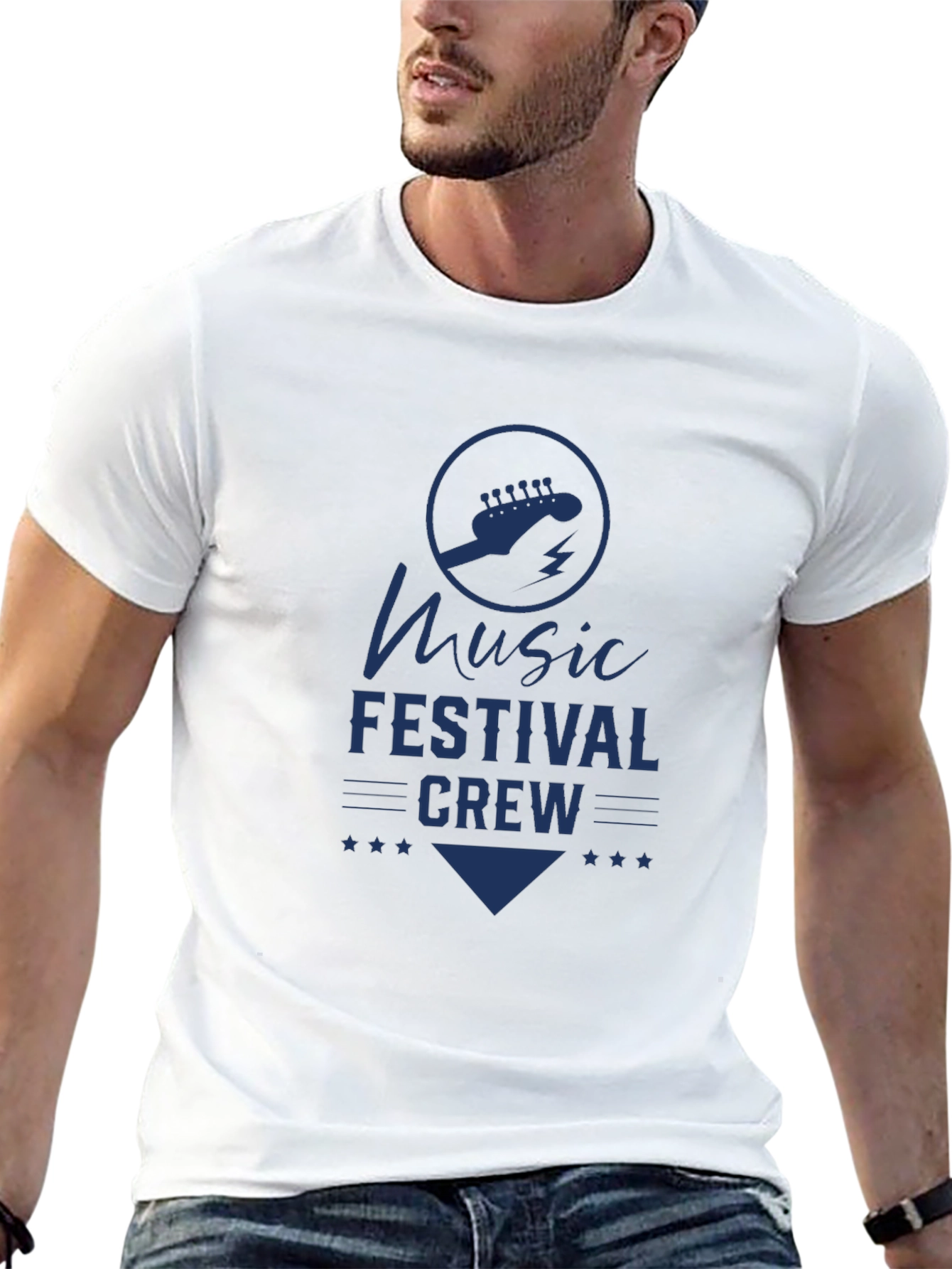 Music Festival Crew Graphic T-Shirt
