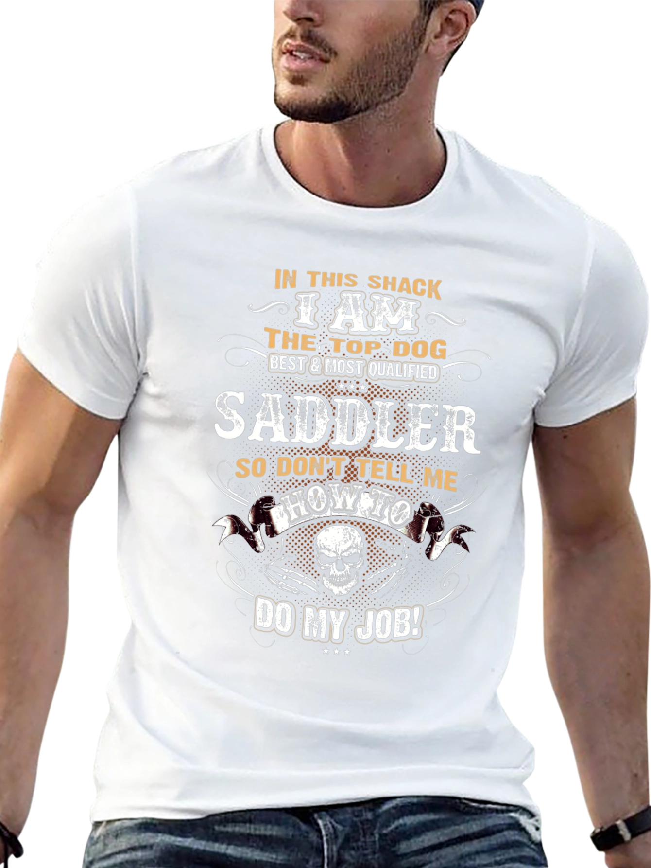 Saddler Tee - Top Dog Shack Design