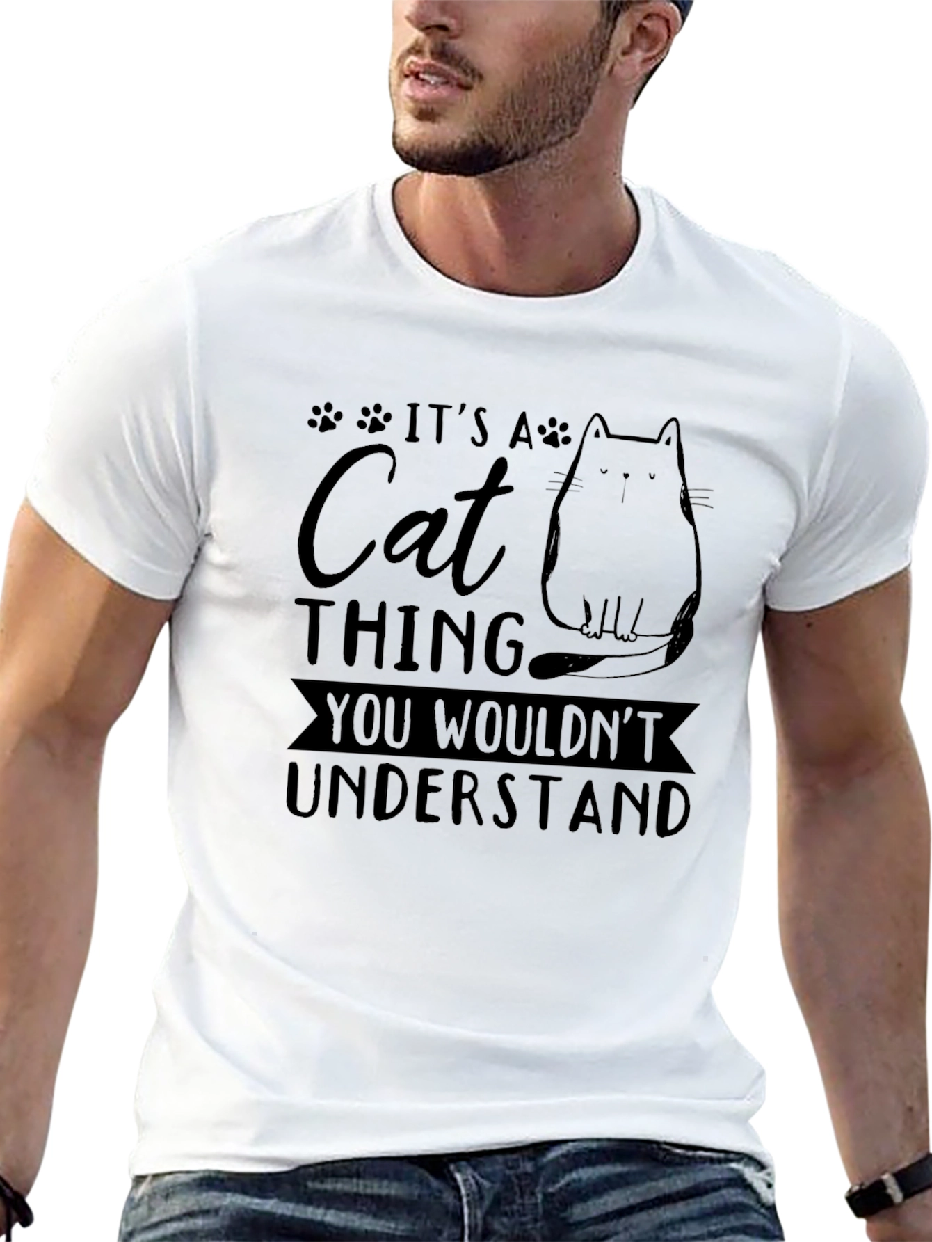Cat Thing Graphic T-Shirt
