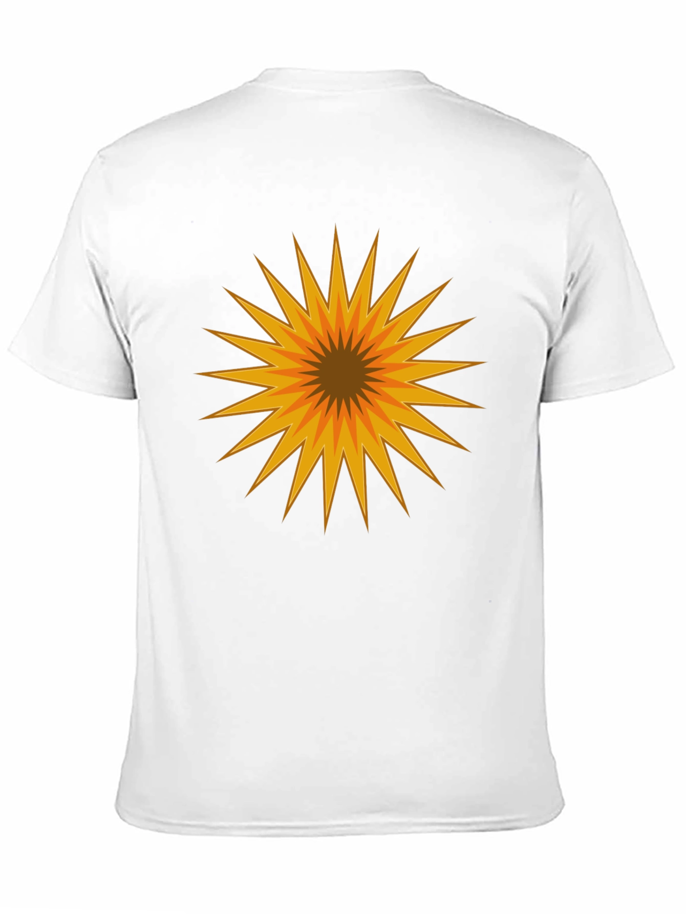 Starburst Graphic Tee - Bold Geometric Design