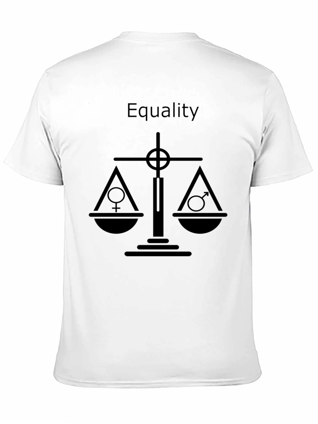 Equality Symbol T-Shirt - Gender Balance Tee