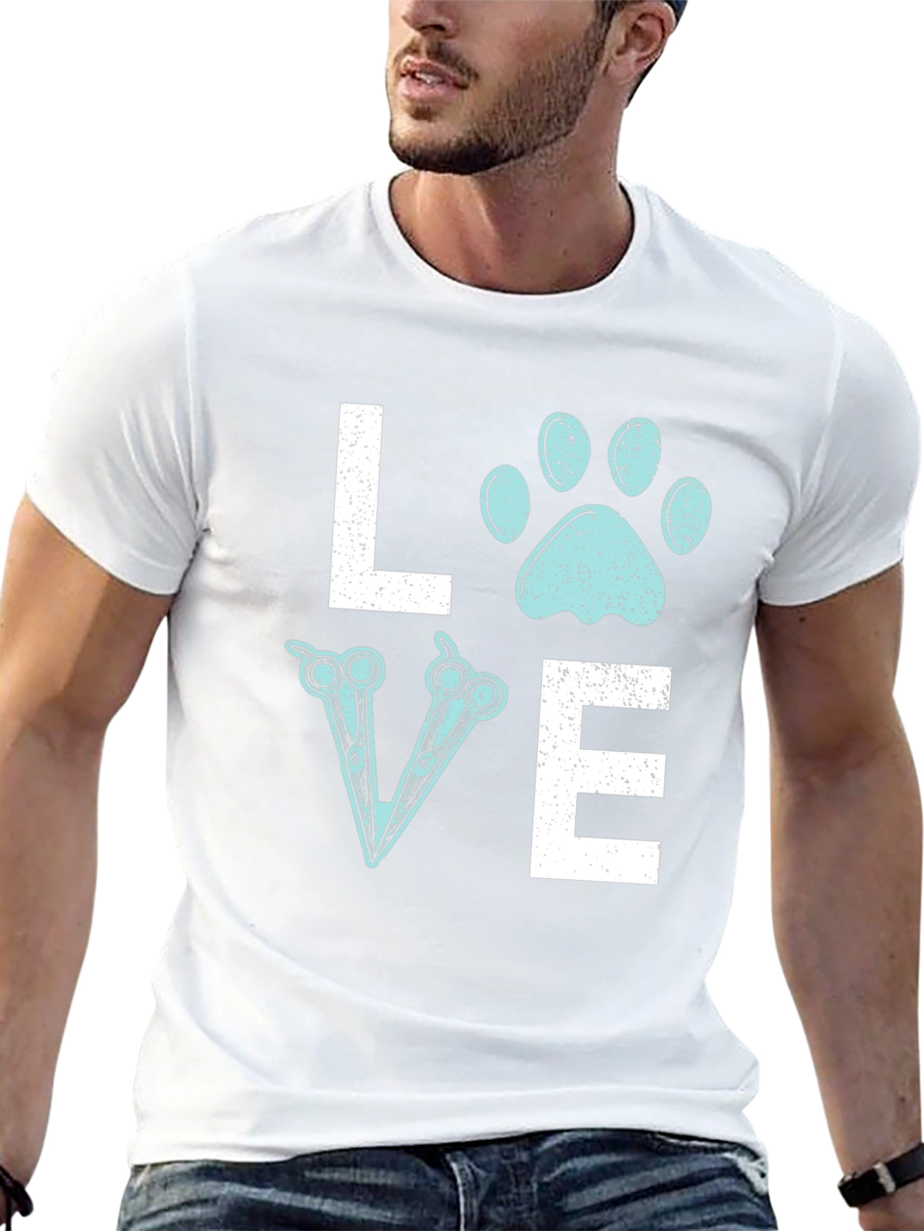 Love Pet Grooming T-Shirt - Vet Tech Apparel