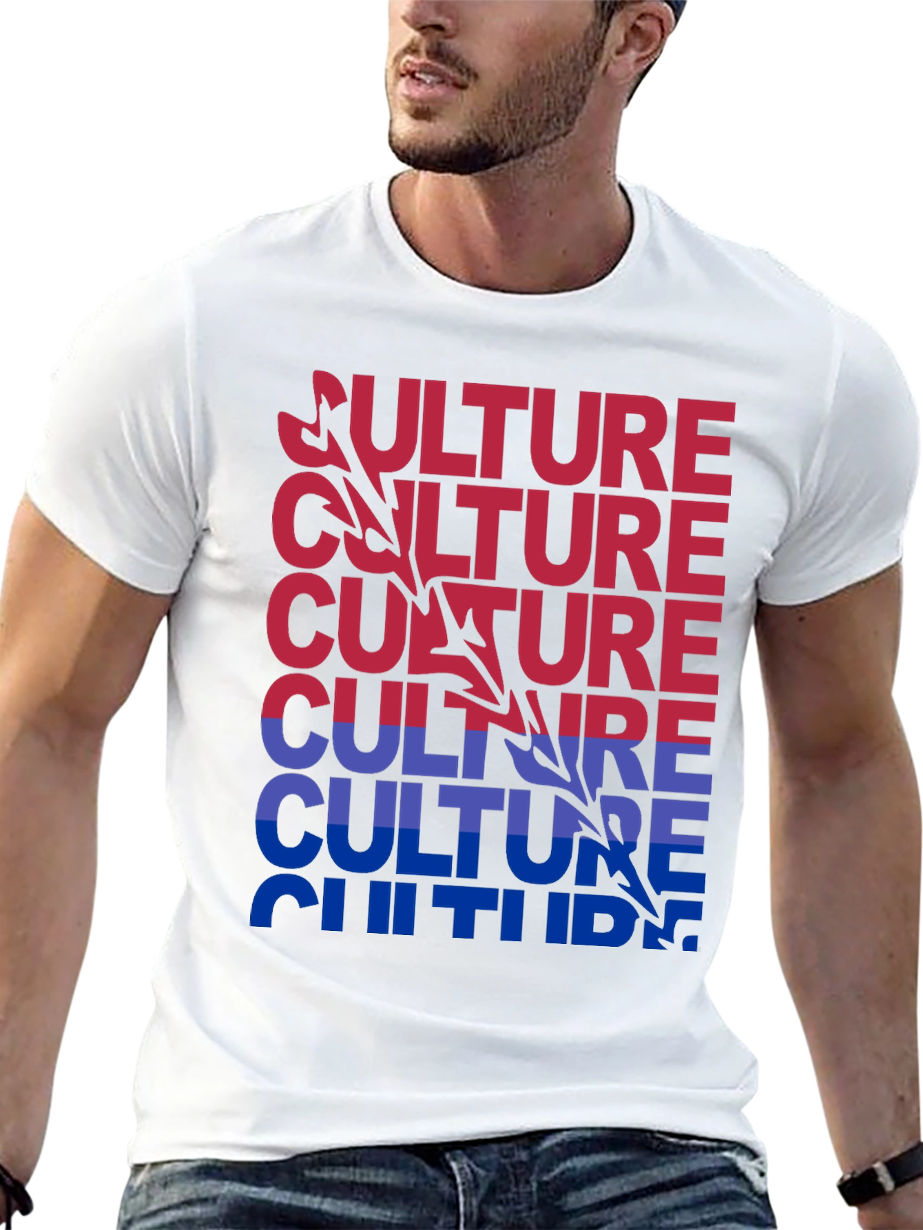 Culture Graphic Print T-Shirt
