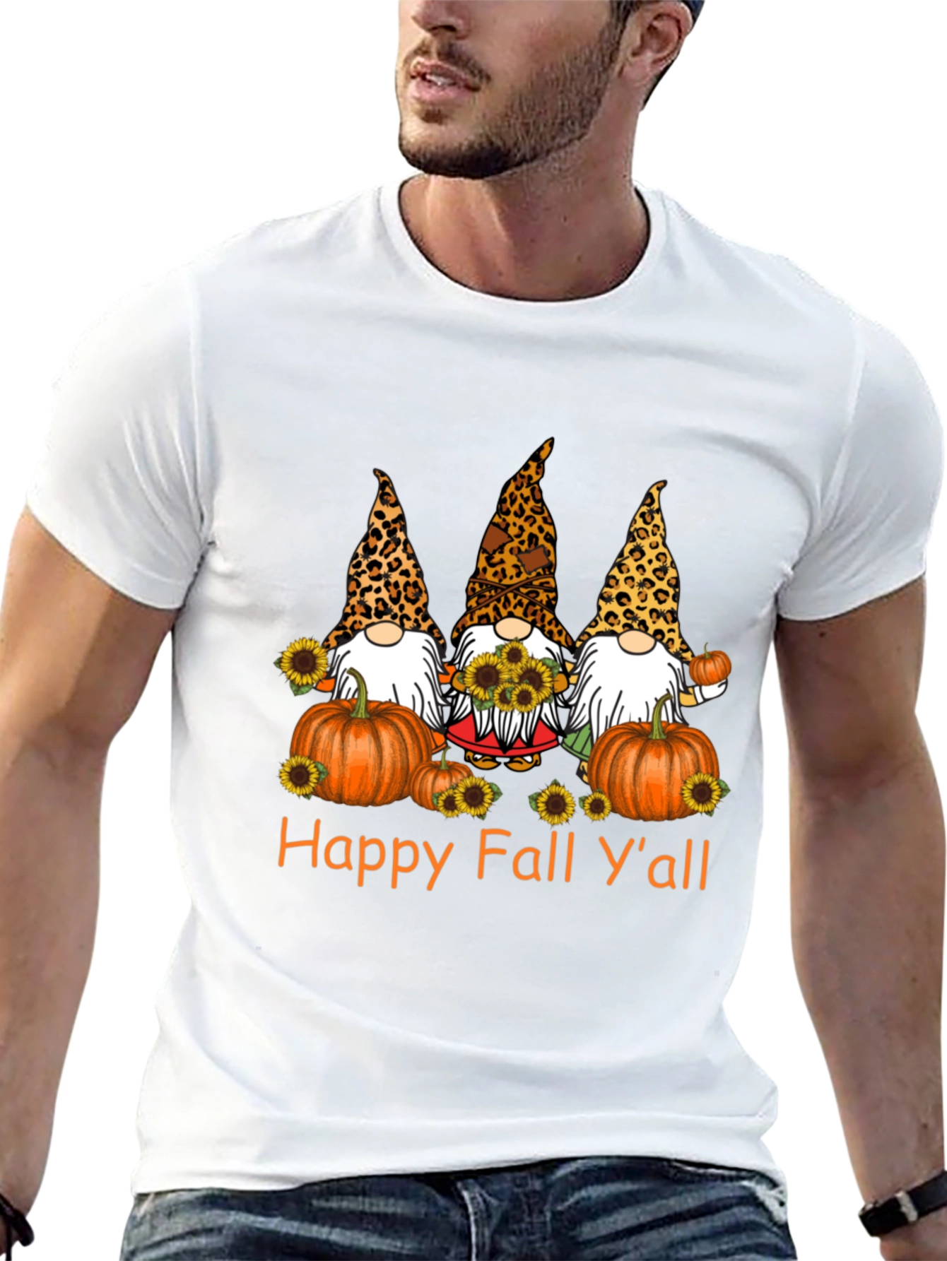 Happy Fall Yall Gnomes Tee