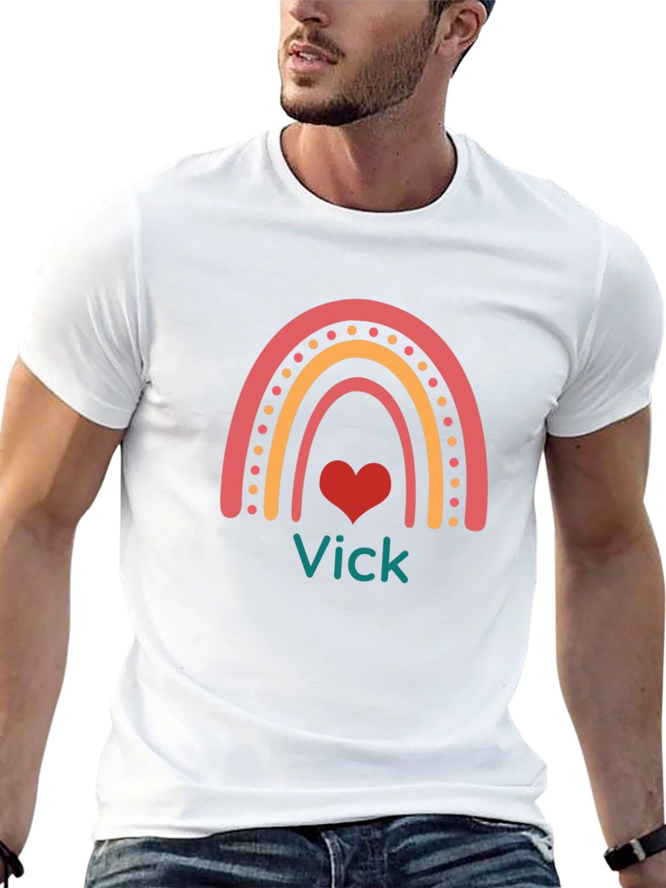 Rainbow Vick T-Shirt