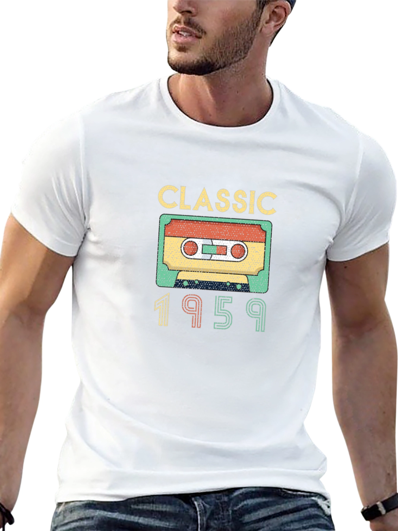 Classic 1959 Cassette Tape Design T-Shirt