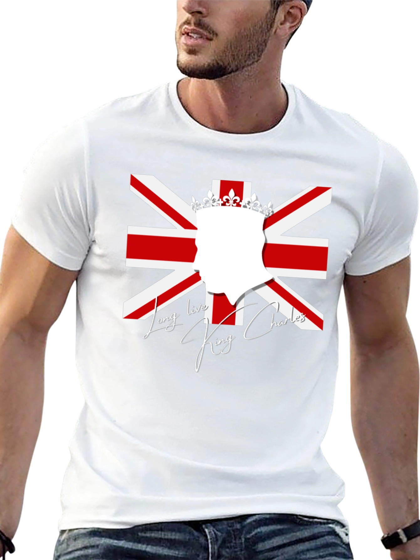 Long Live King Charles T-Shirt Union Jack