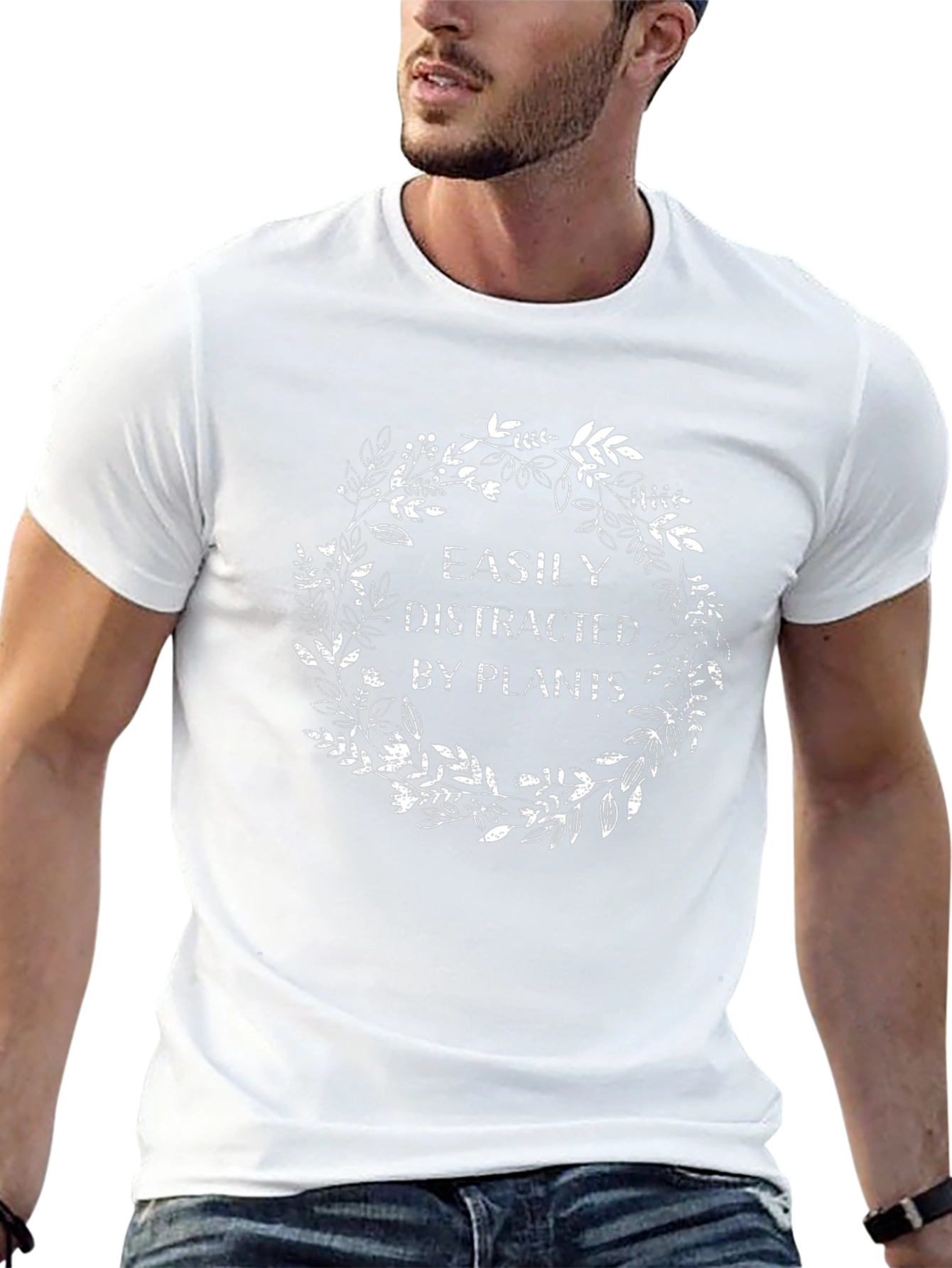 Easily Distracted by Plants Graphic Tee
