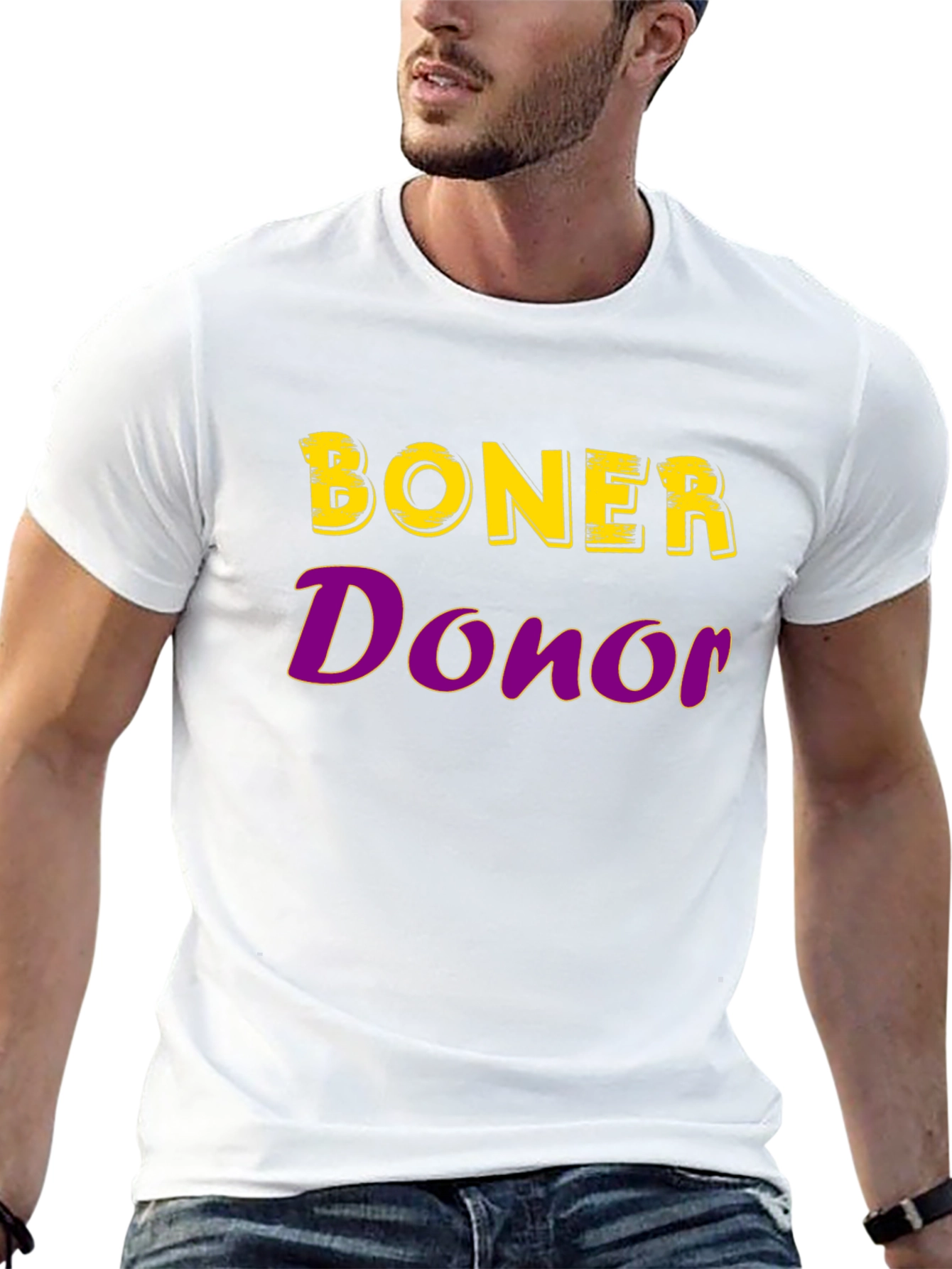 Boner Donor Funny Graphic T-Shirt
