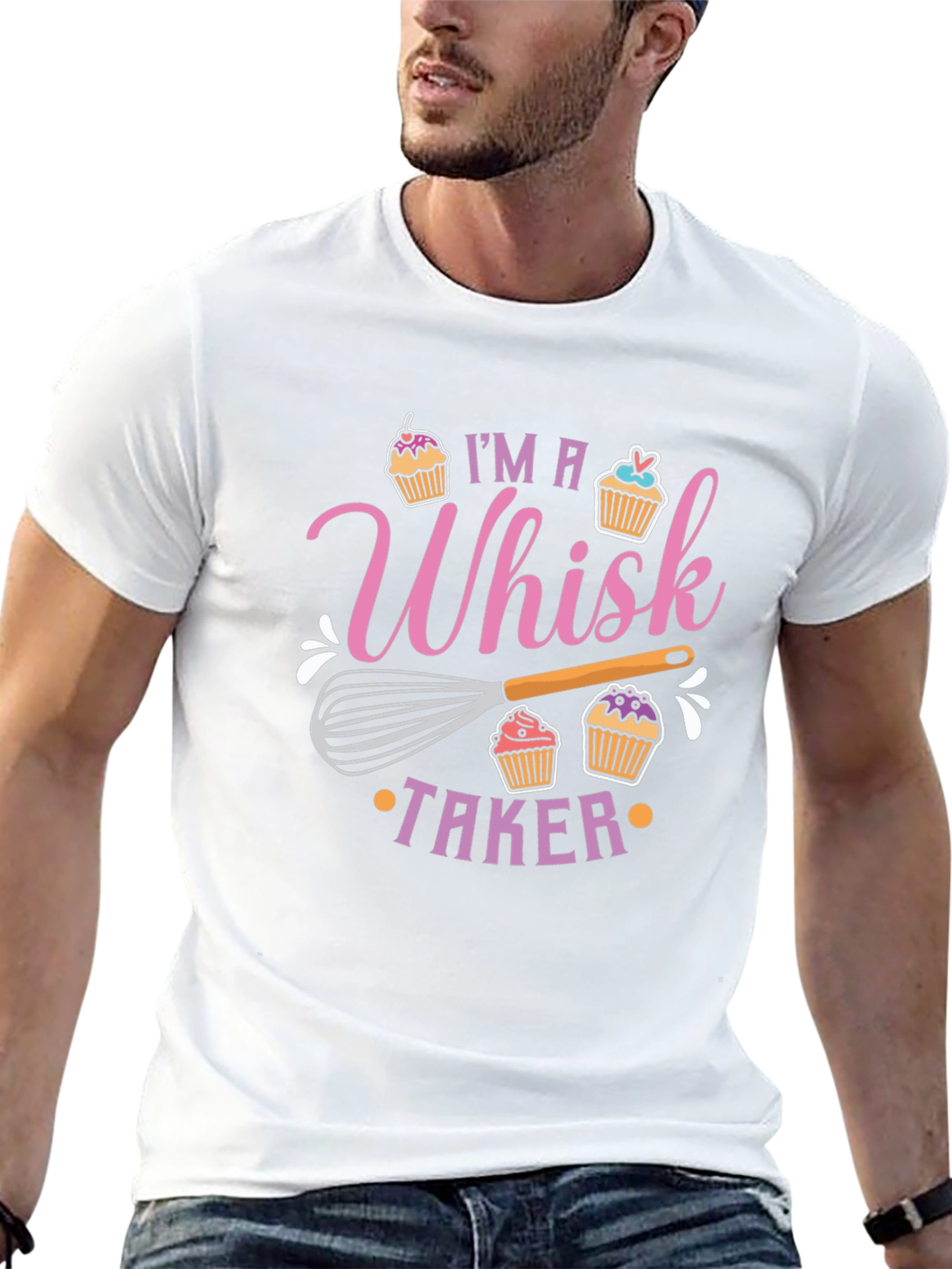 Whisk Taker T-Shirt - Baking Pun Tee