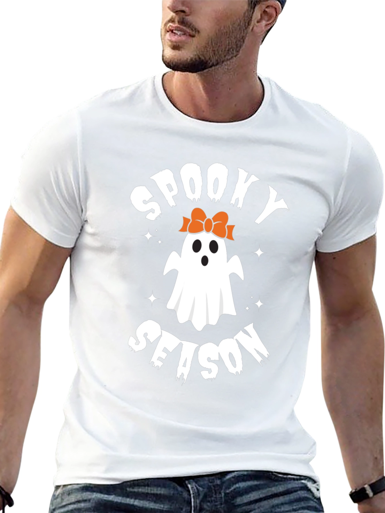 Spooky Season Ghost T-Shirt