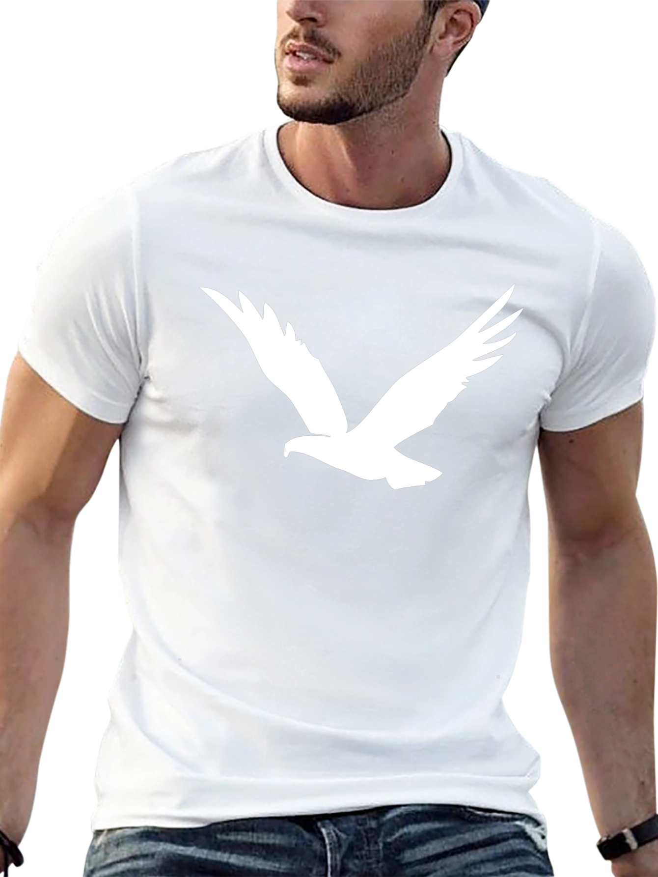 Eagle Graphic Black T-Shirt