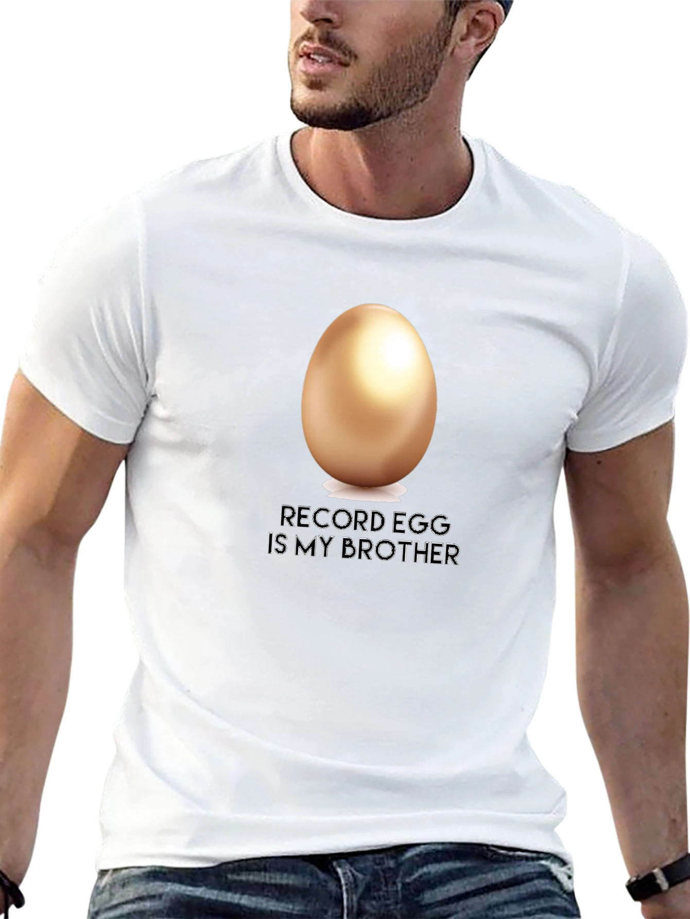 Record Egg is My Brother T-Shirt