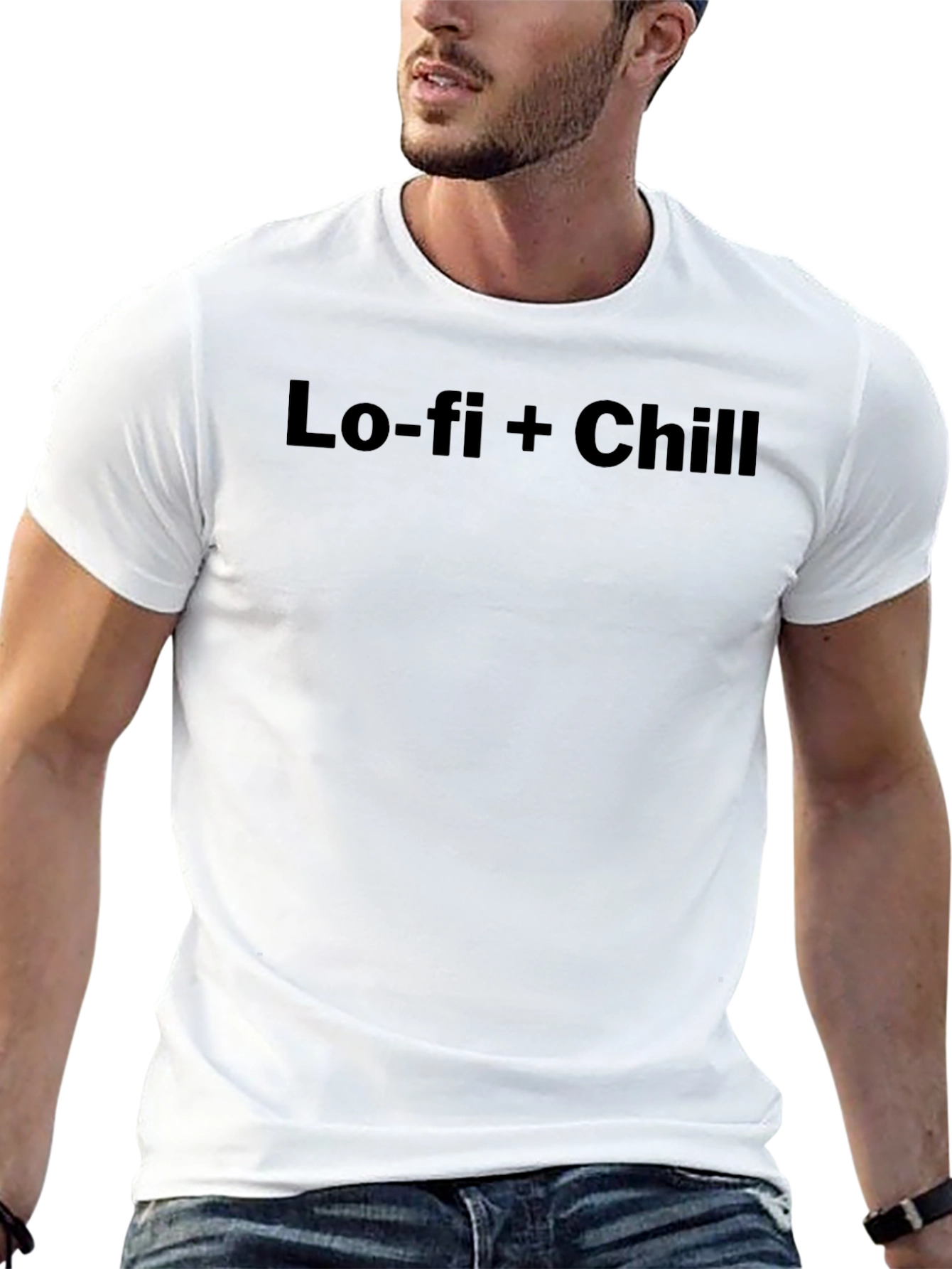 Lo-fi + Chill Black Graphic Tee