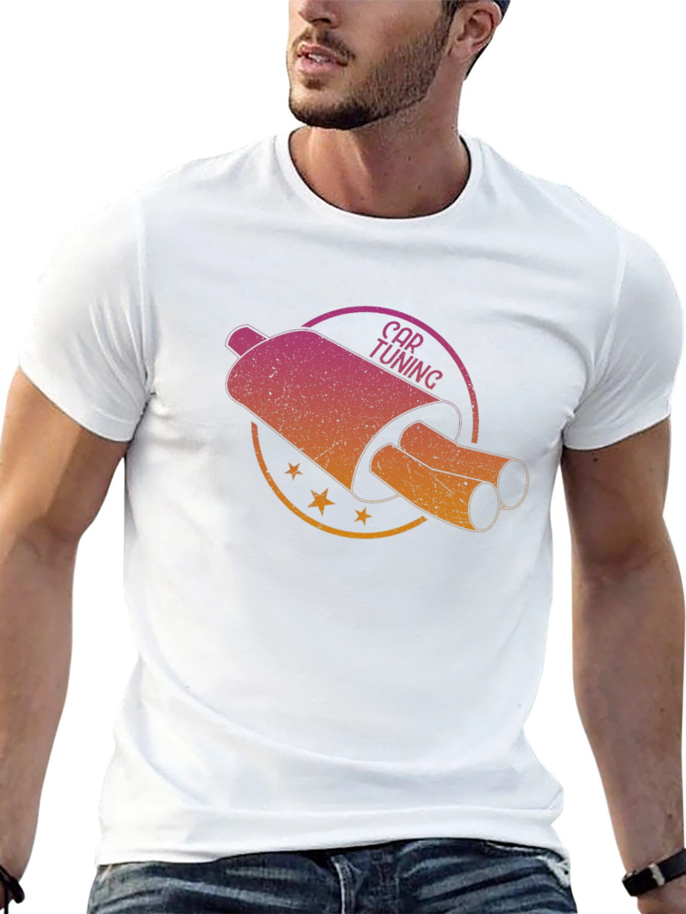 Car Tuning Graphic Tee - Automotive Enthusiast Shirt