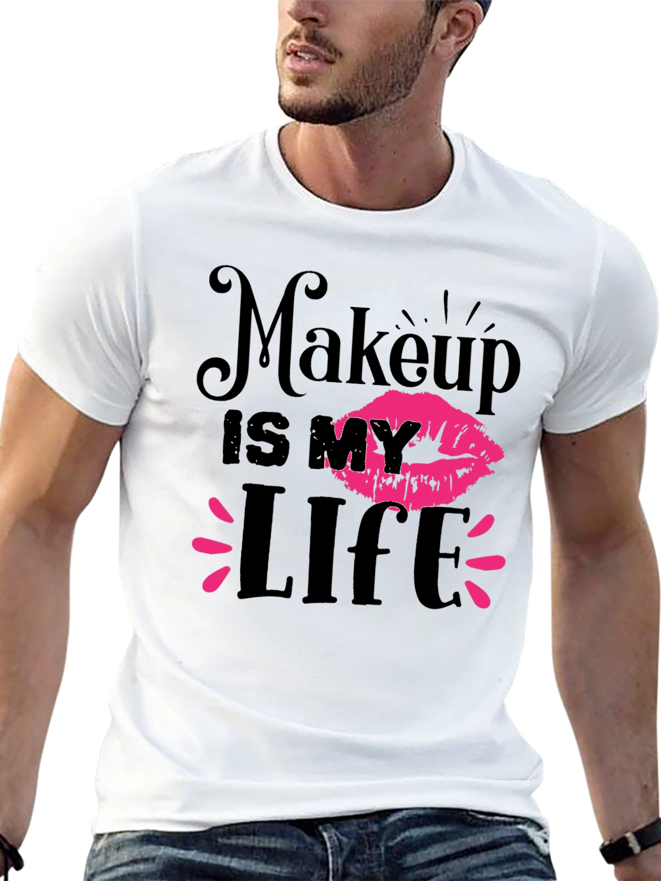 Makeup is My Life Graphic T-Shirt