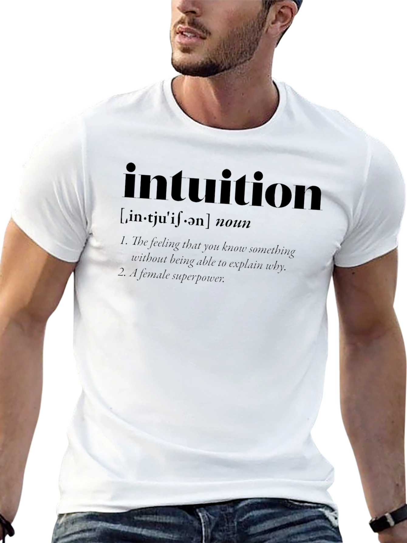 Intuition Definition Black T-Shirt