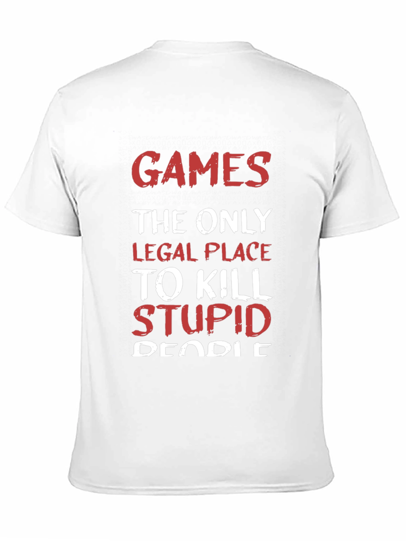 Funny Gamer T-Shirt: Legal Place to Kill Stupid People