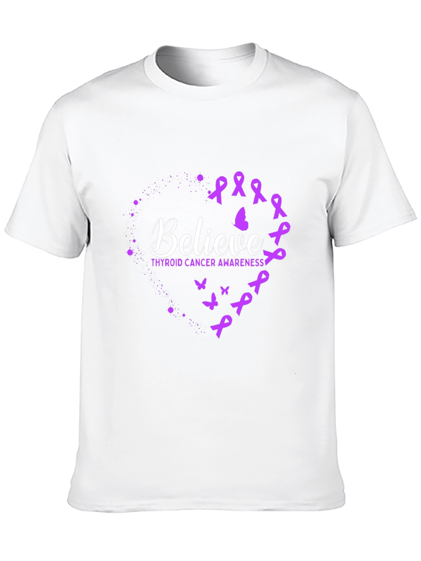Believe Thyroid Cancer Awareness T-Shirt