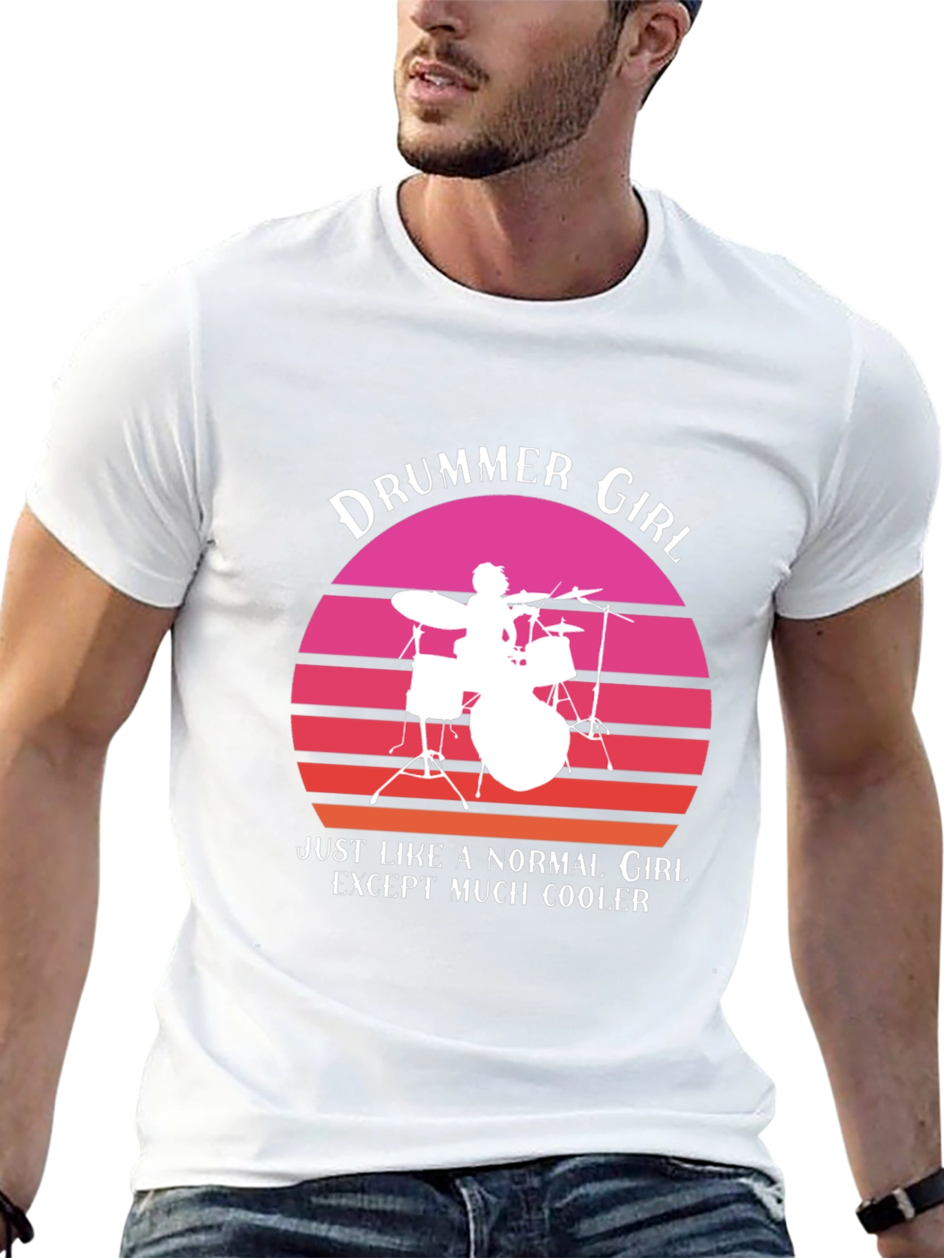 Drummer Girl T-Shirt: Cooler Than Normal!