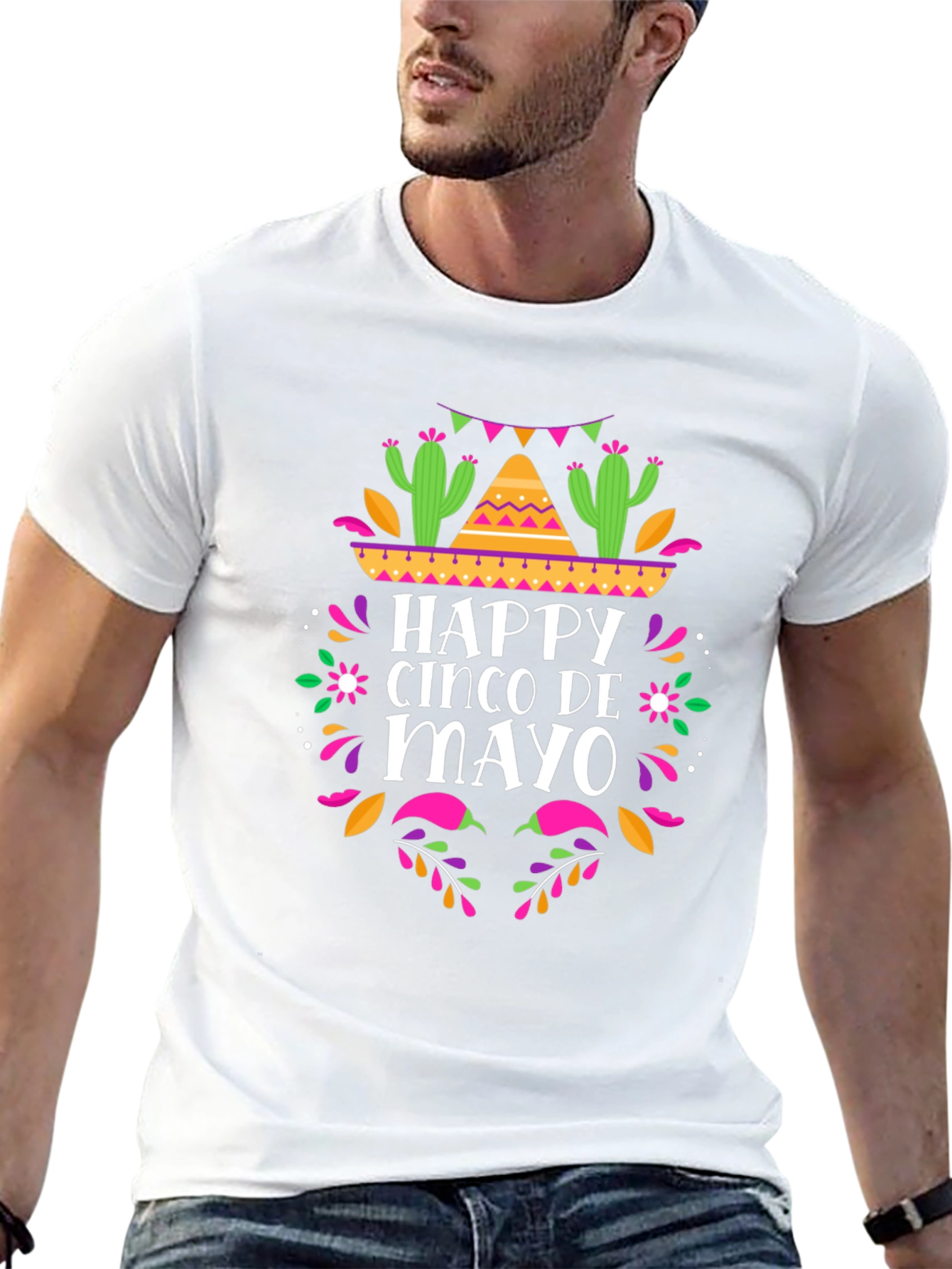 Happy Cinco De Mayo Graphic T-Shirt
