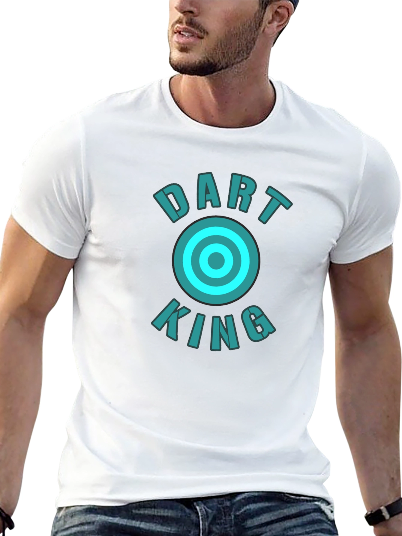 Dart King Graphic T-Shirt - Cool Design