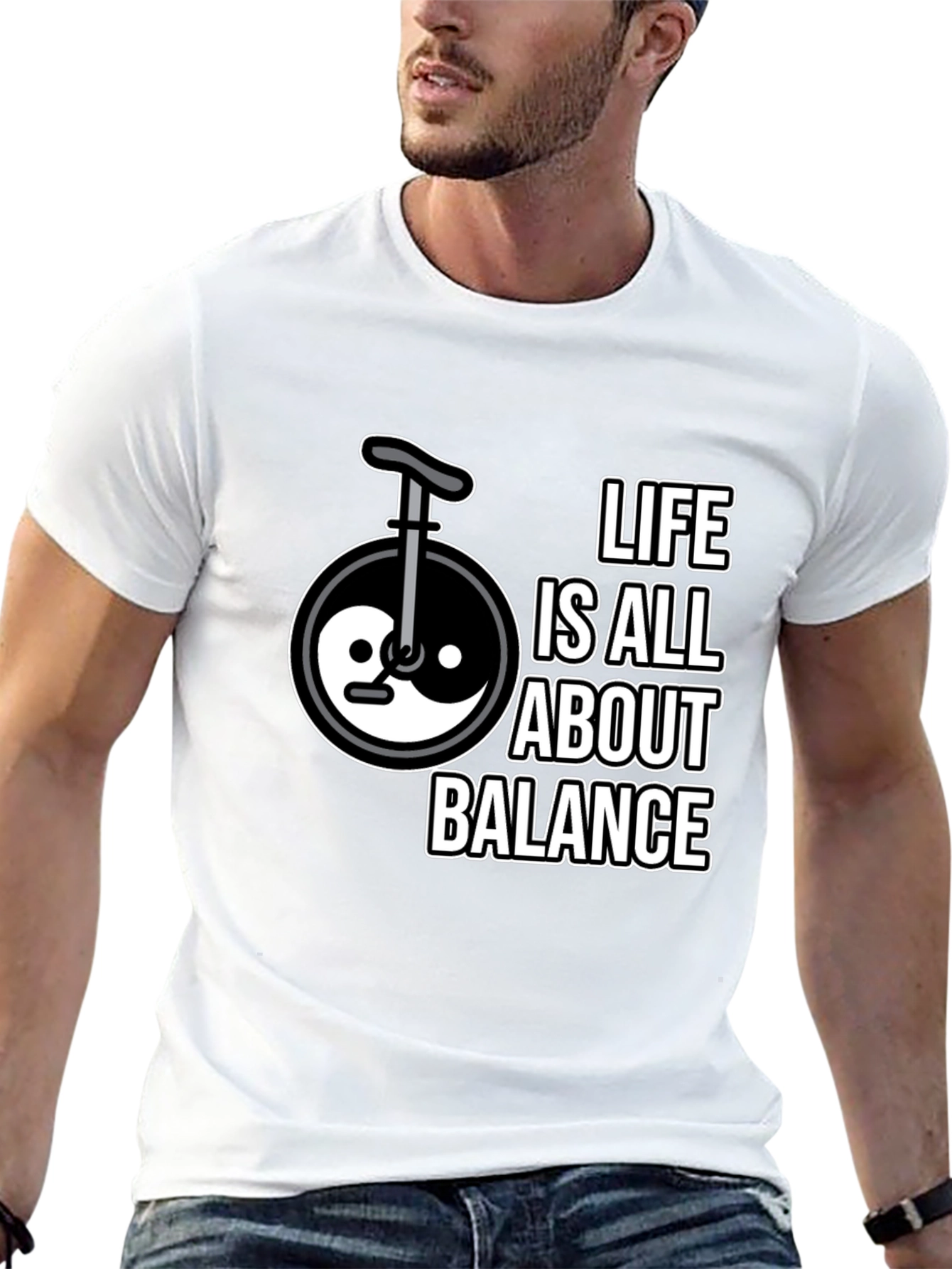 Life is All About Balance Unisex T-Shirt