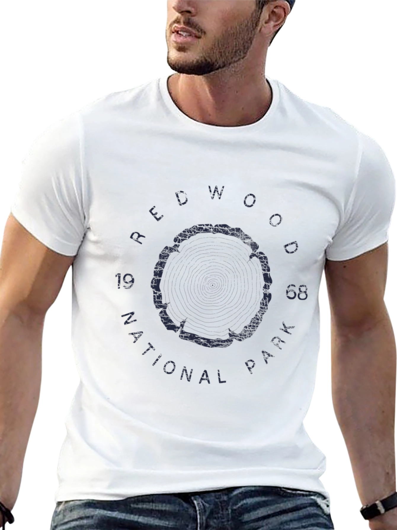 Redwood National Park Black T-Shirt