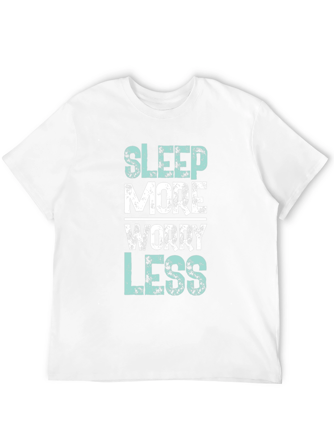 Sleep More Worry Less Graphic Tee