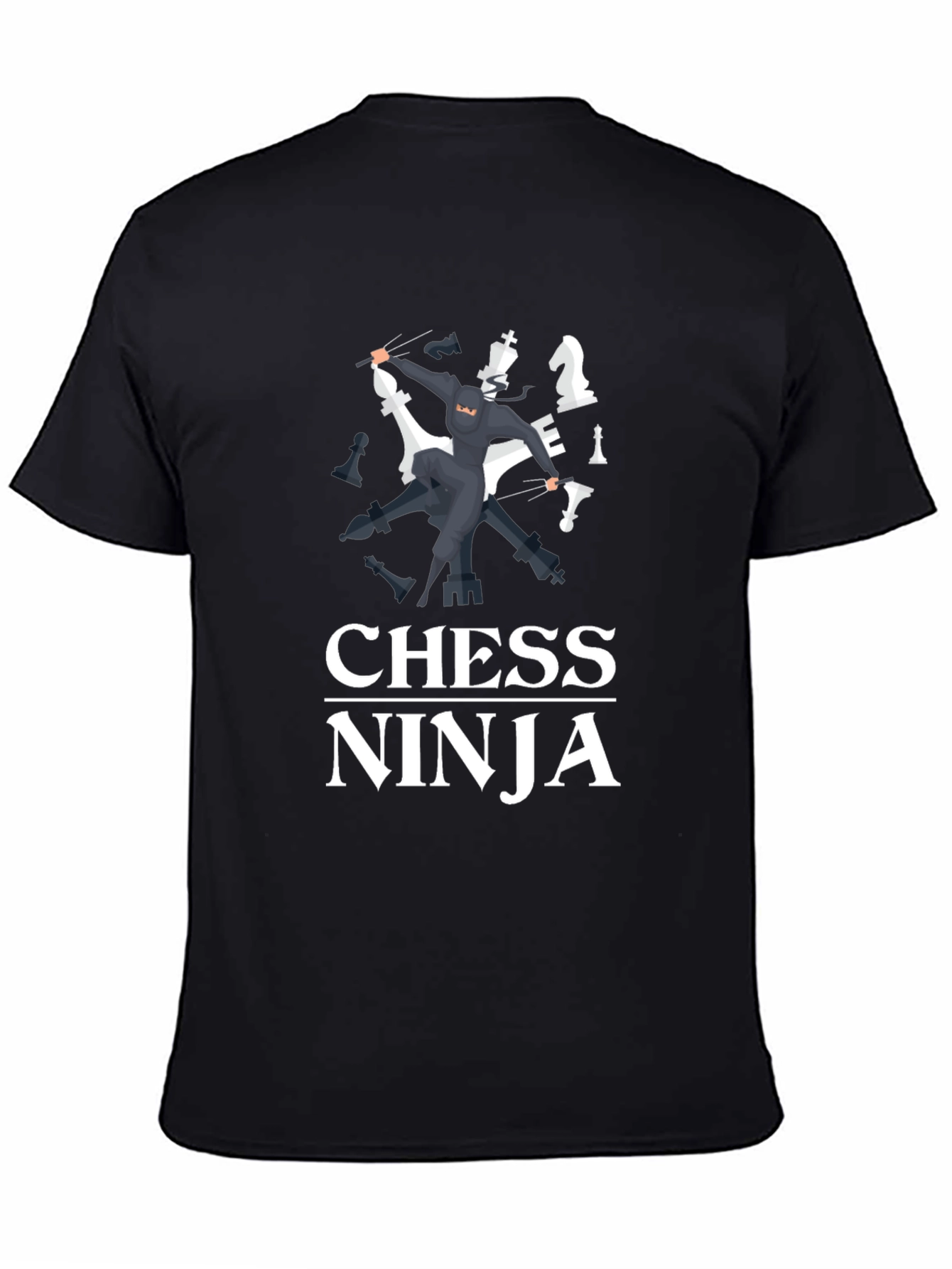Chess Ninja Graphic T-Shirt