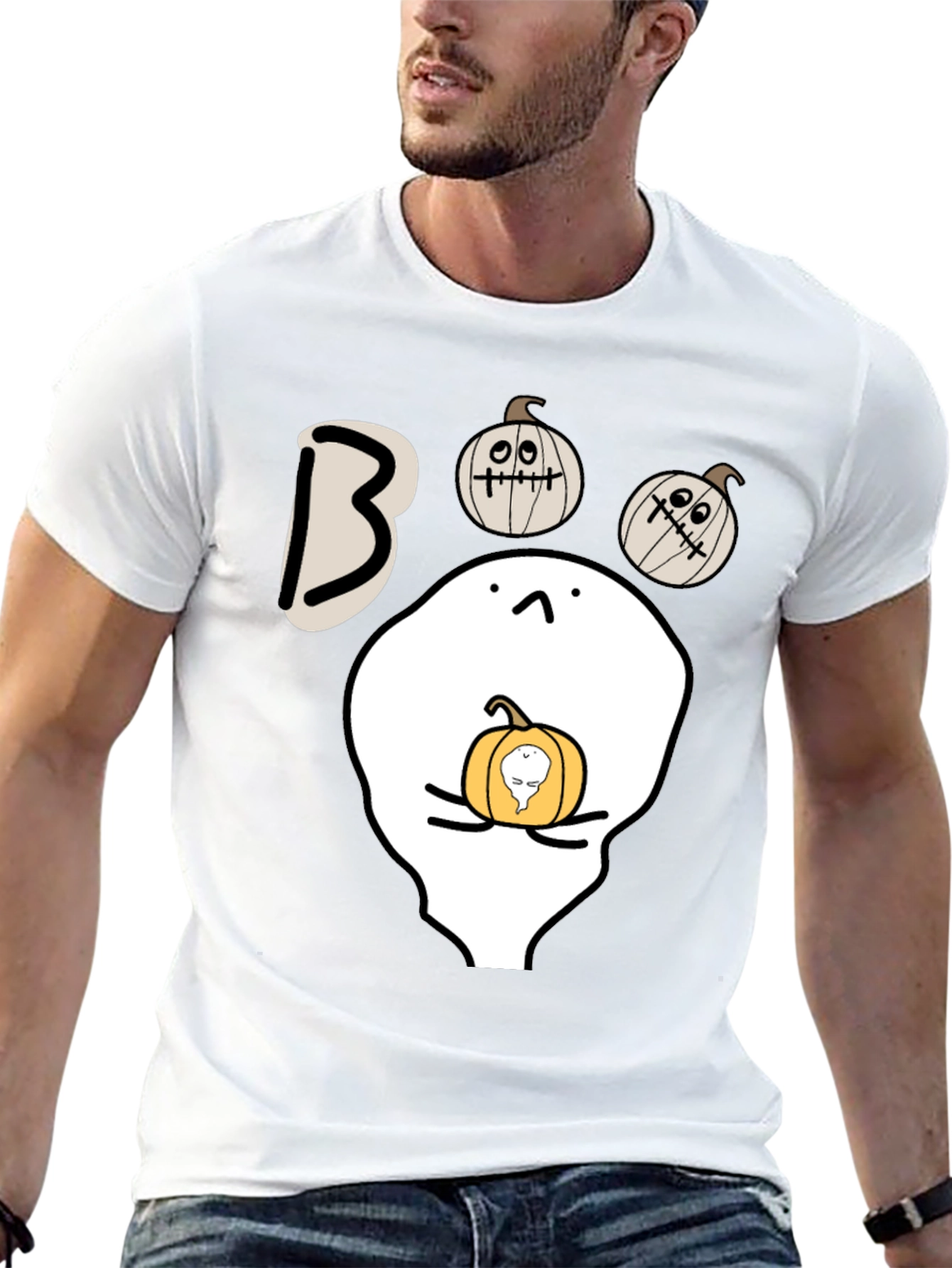 Halloween Boo! Graphic T-Shirt