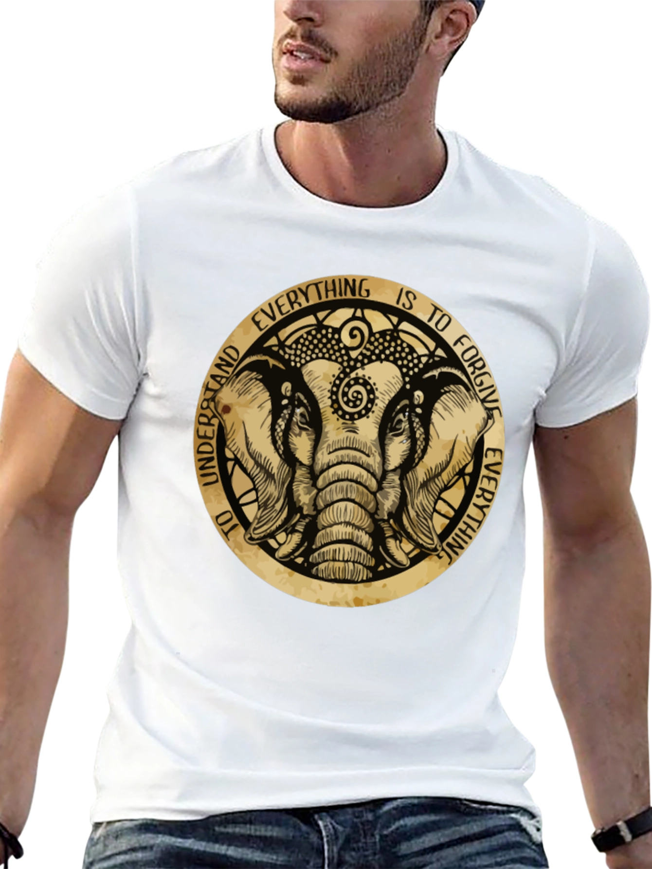 Elephant Forgiveness Graphic T-Shirt