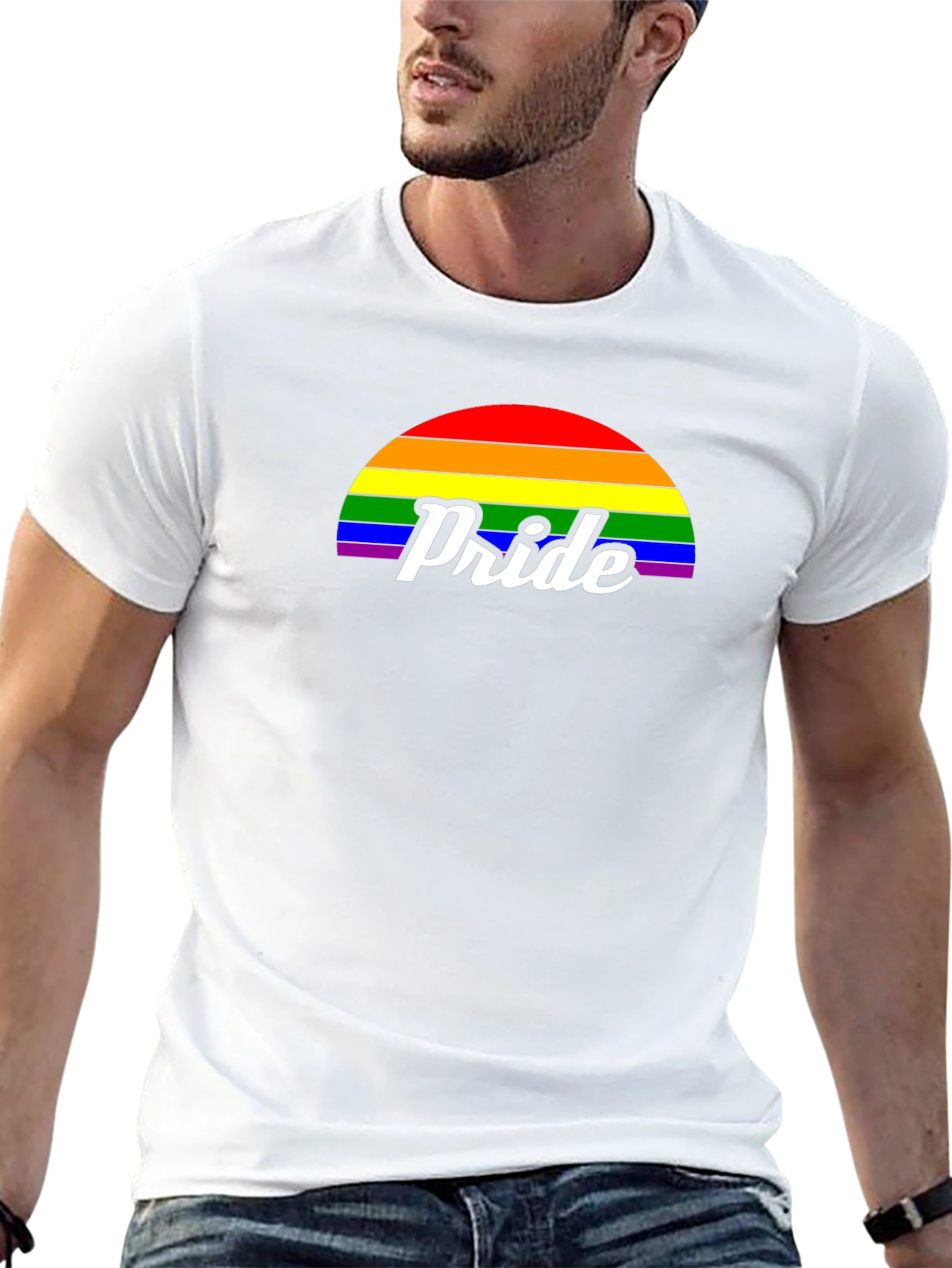 Pride Rainbow T-Shirt - LGBTQ+ Equality Tee