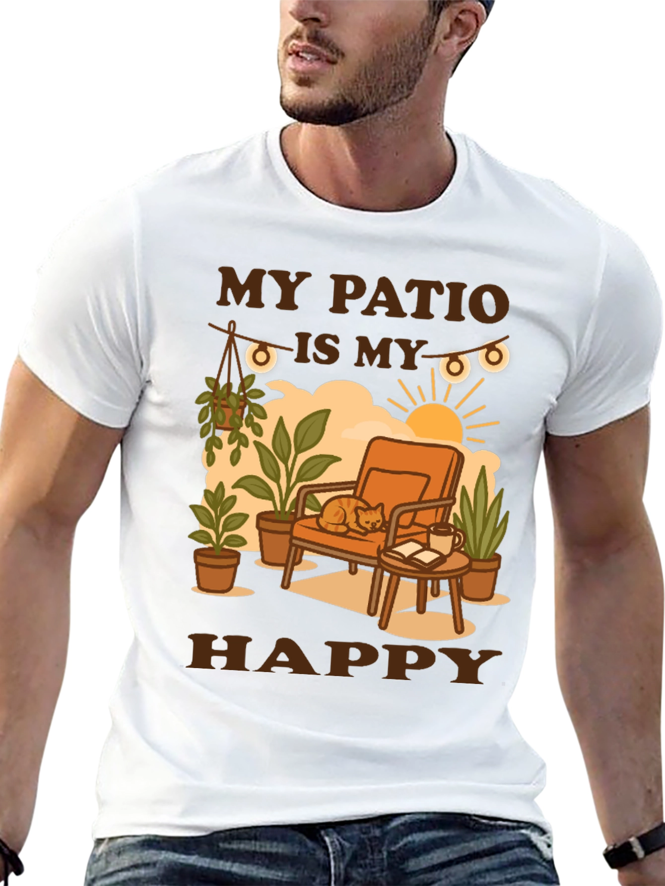 My Patio is My Happy Place Graphic Tee