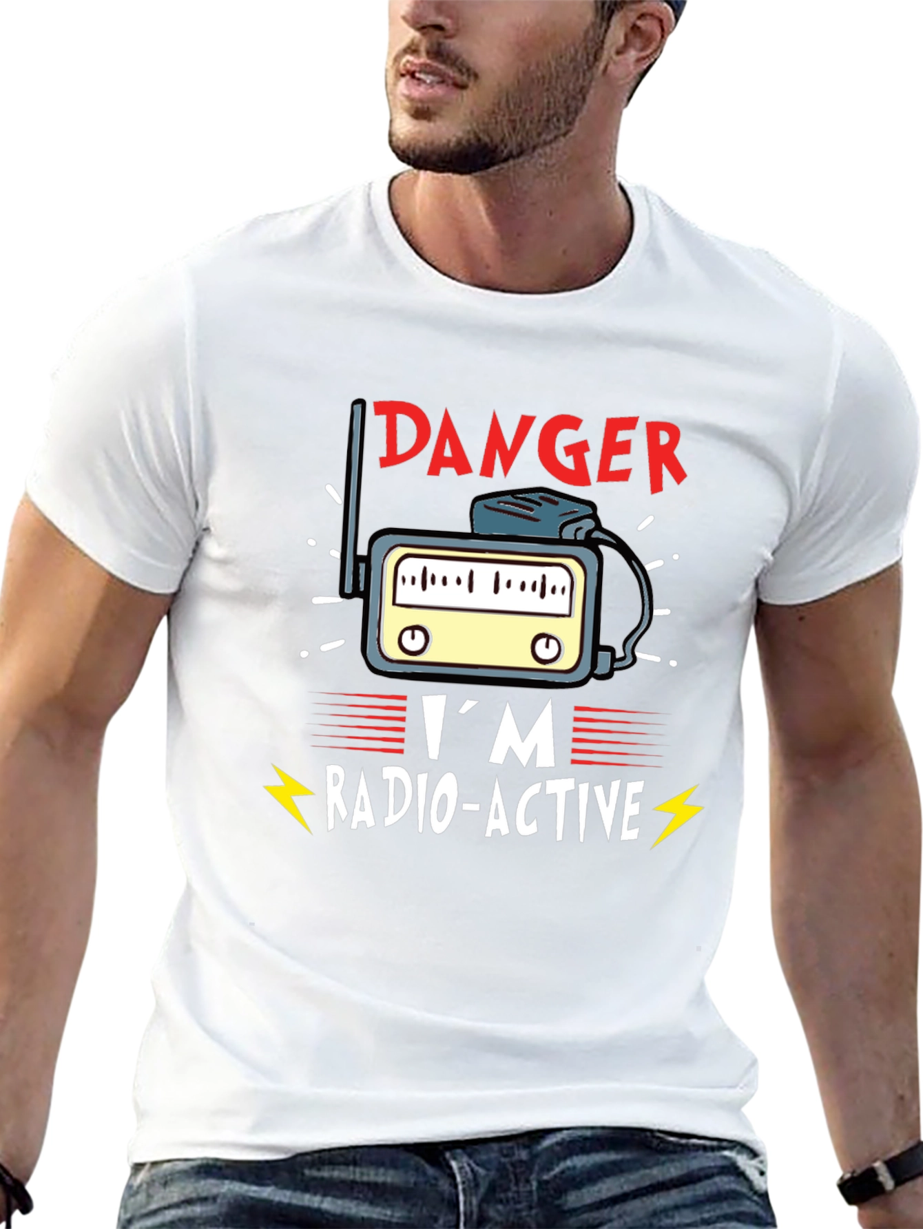 Danger Im Radio-Active Novelty T-Shirt