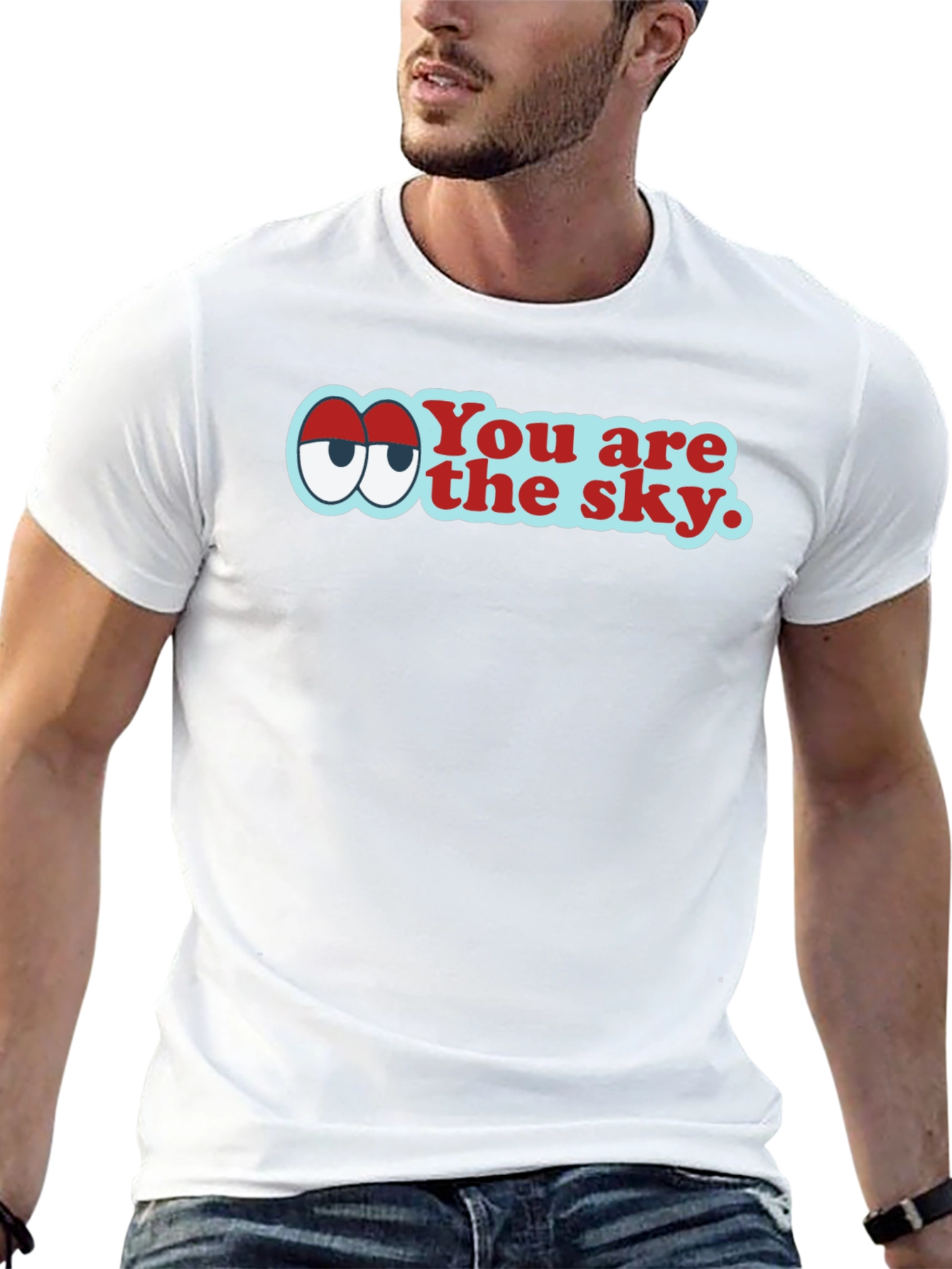 You Are the Sky Graphic Tee - Relaxed Fit