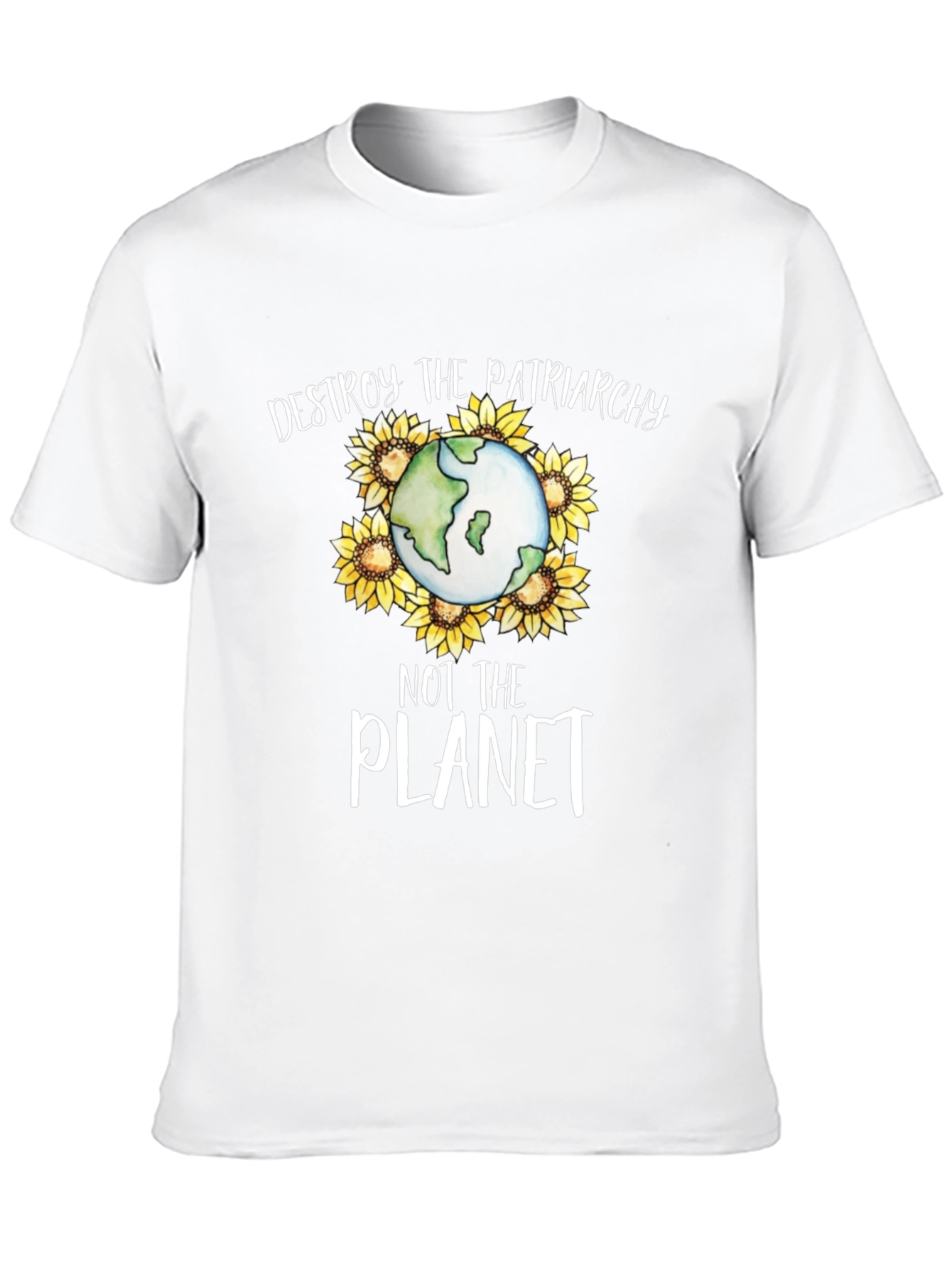 Destroy Patriarchy Not the Planet Graphic Tee