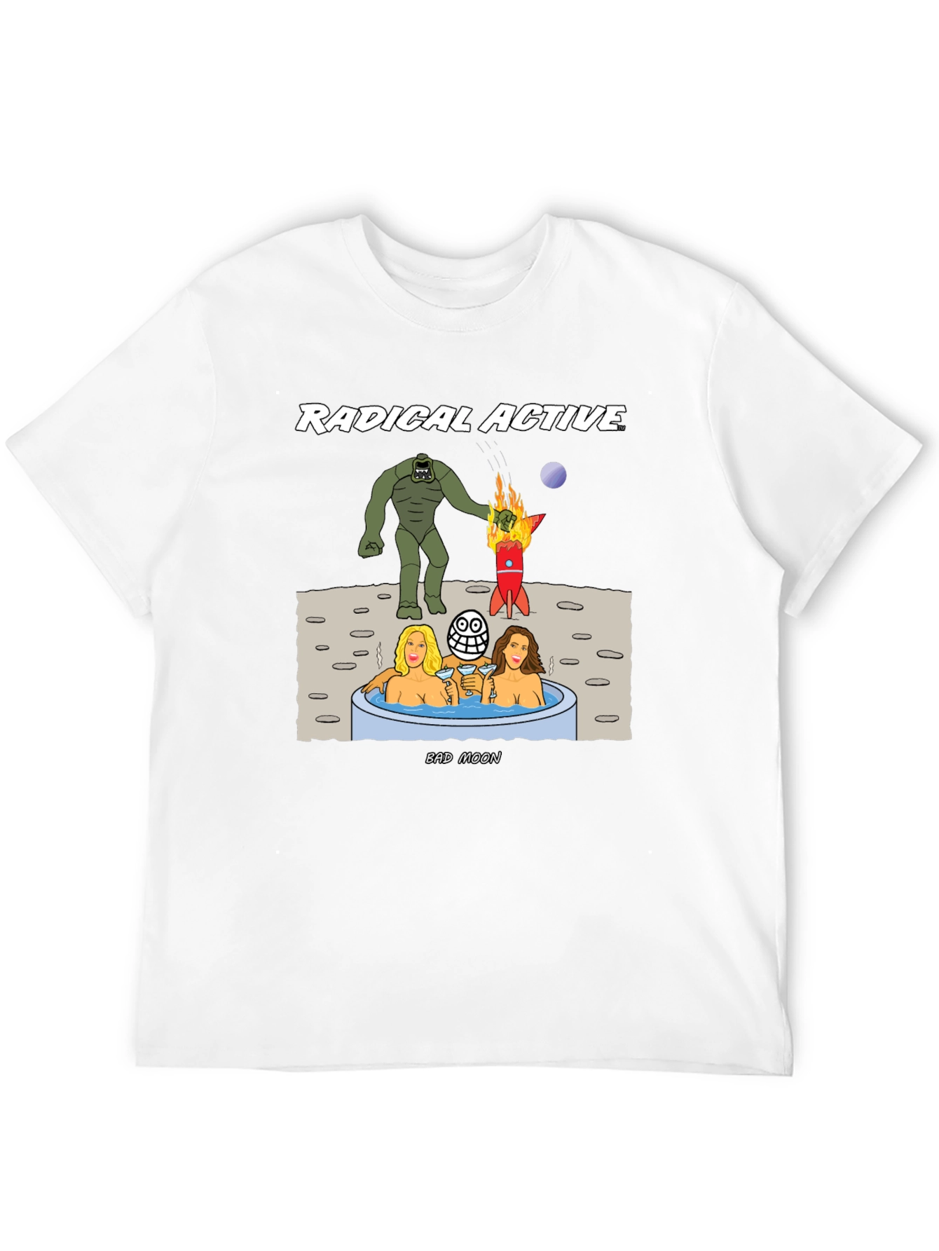 Radical Active Bad Moon Graphic Tee
