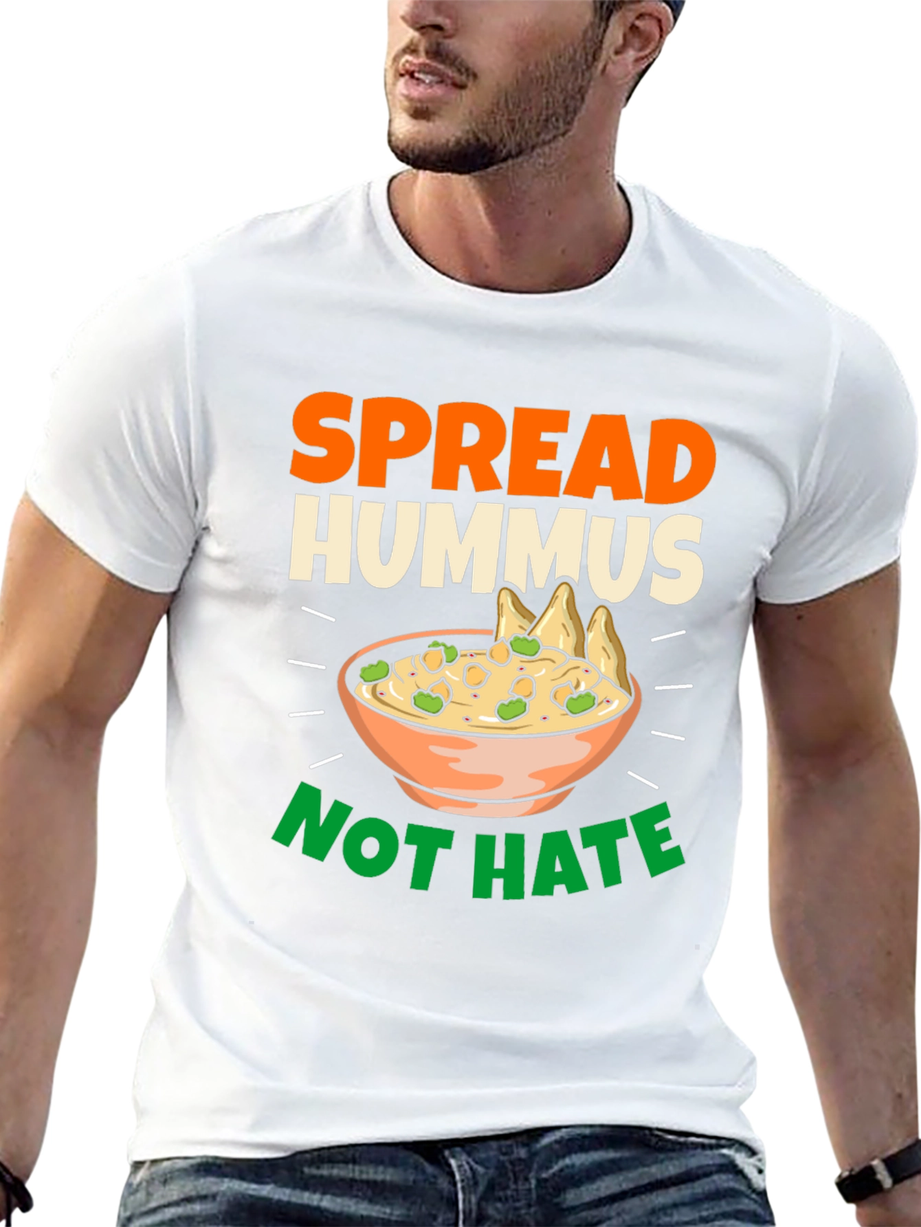 Spread Hummus Not Hate T-Shirt
