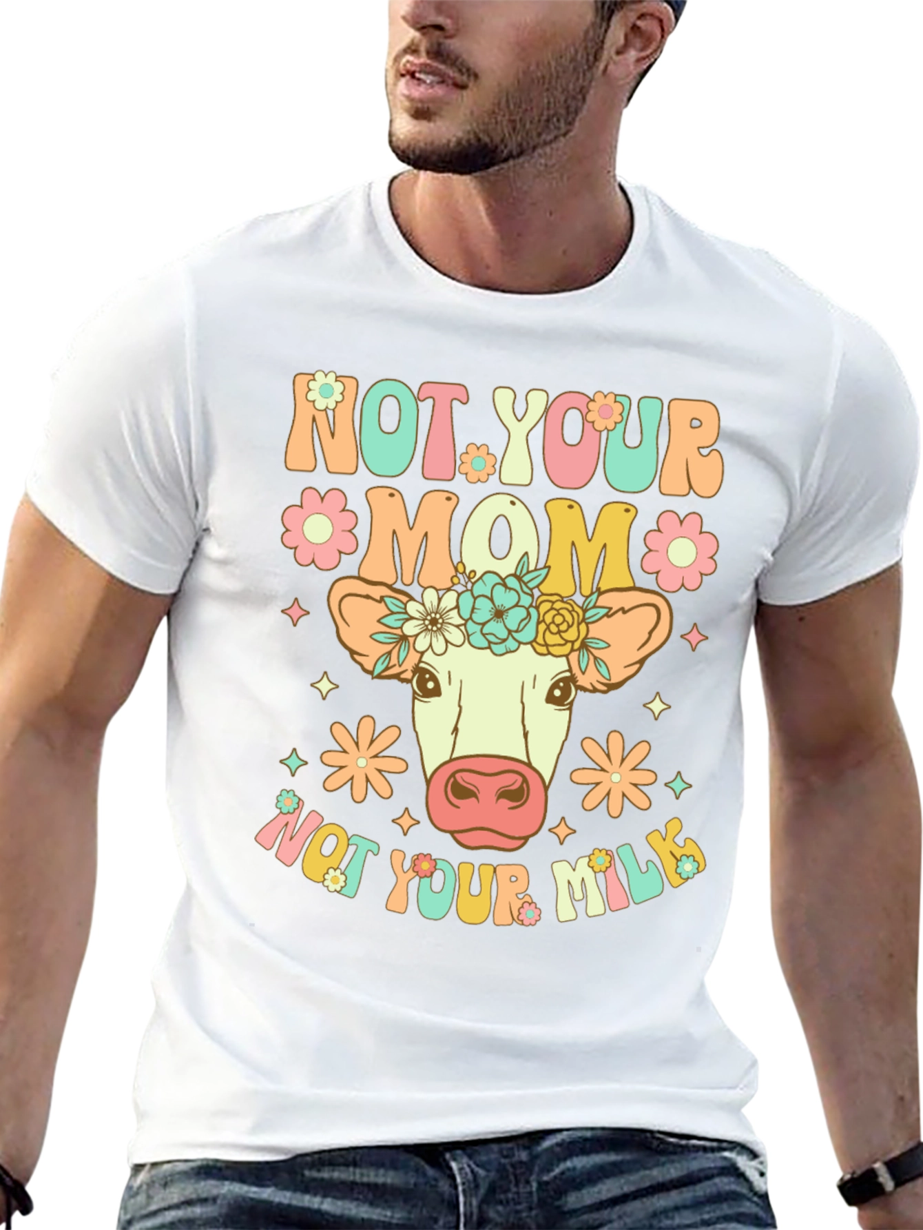Not Your Mom Not Your Milk Vegan T-Shirt
