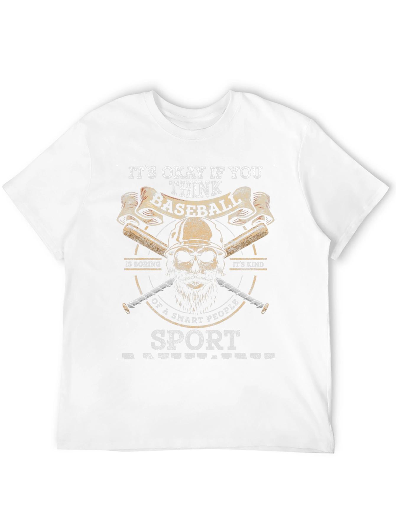 Baseball Smart People Sport Graphic T-Shirt