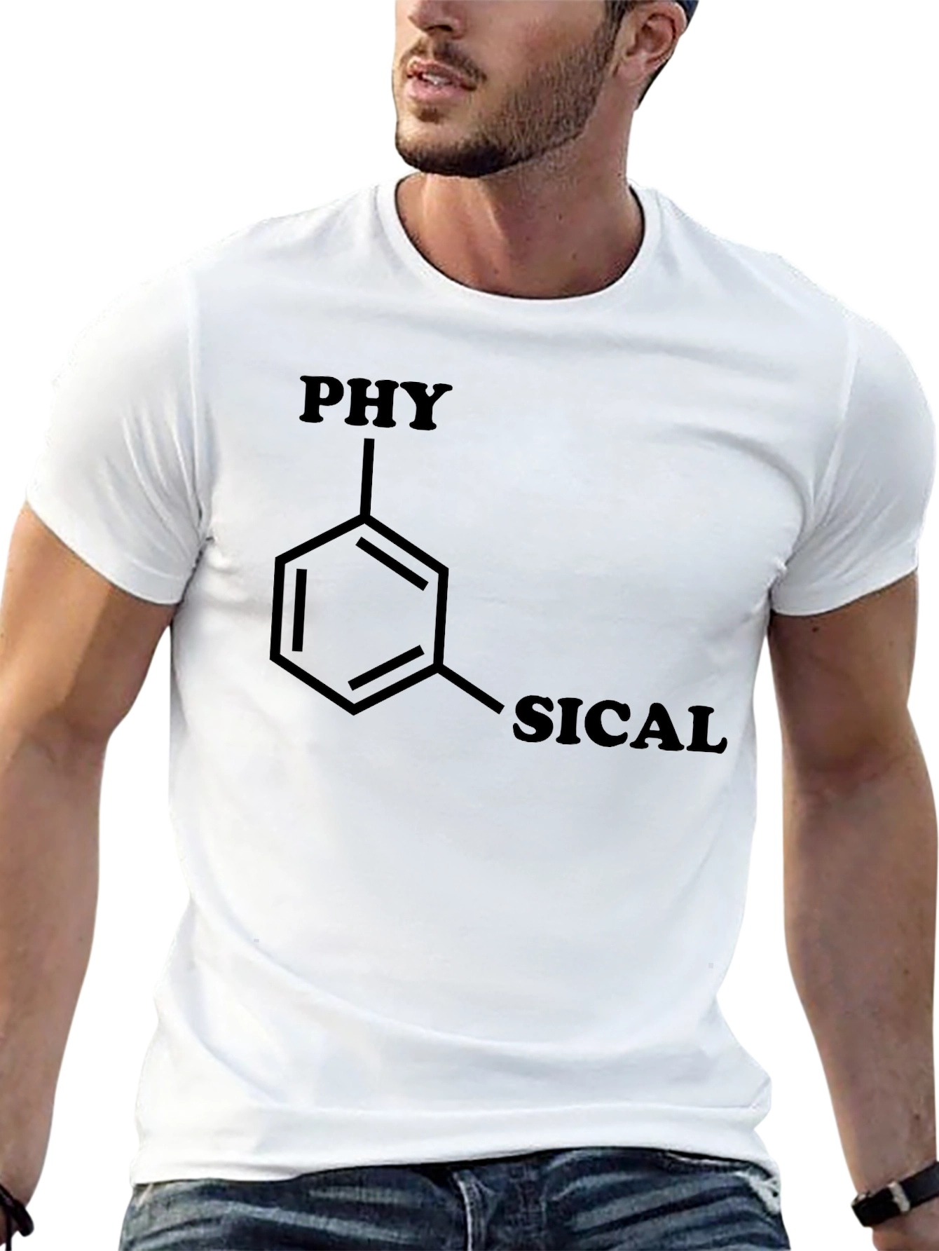 Physical Science Graphic T-Shirt - Black