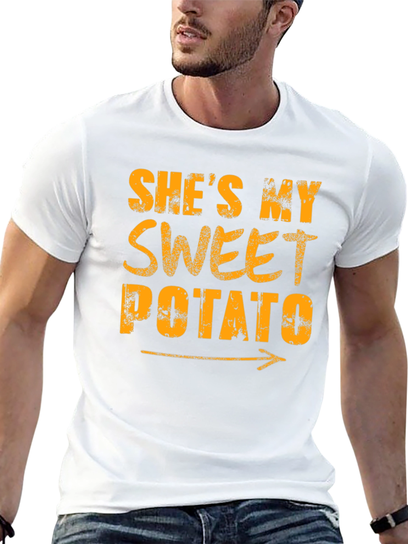 Shes My Sweet Potato Funny Couple T-Shirt