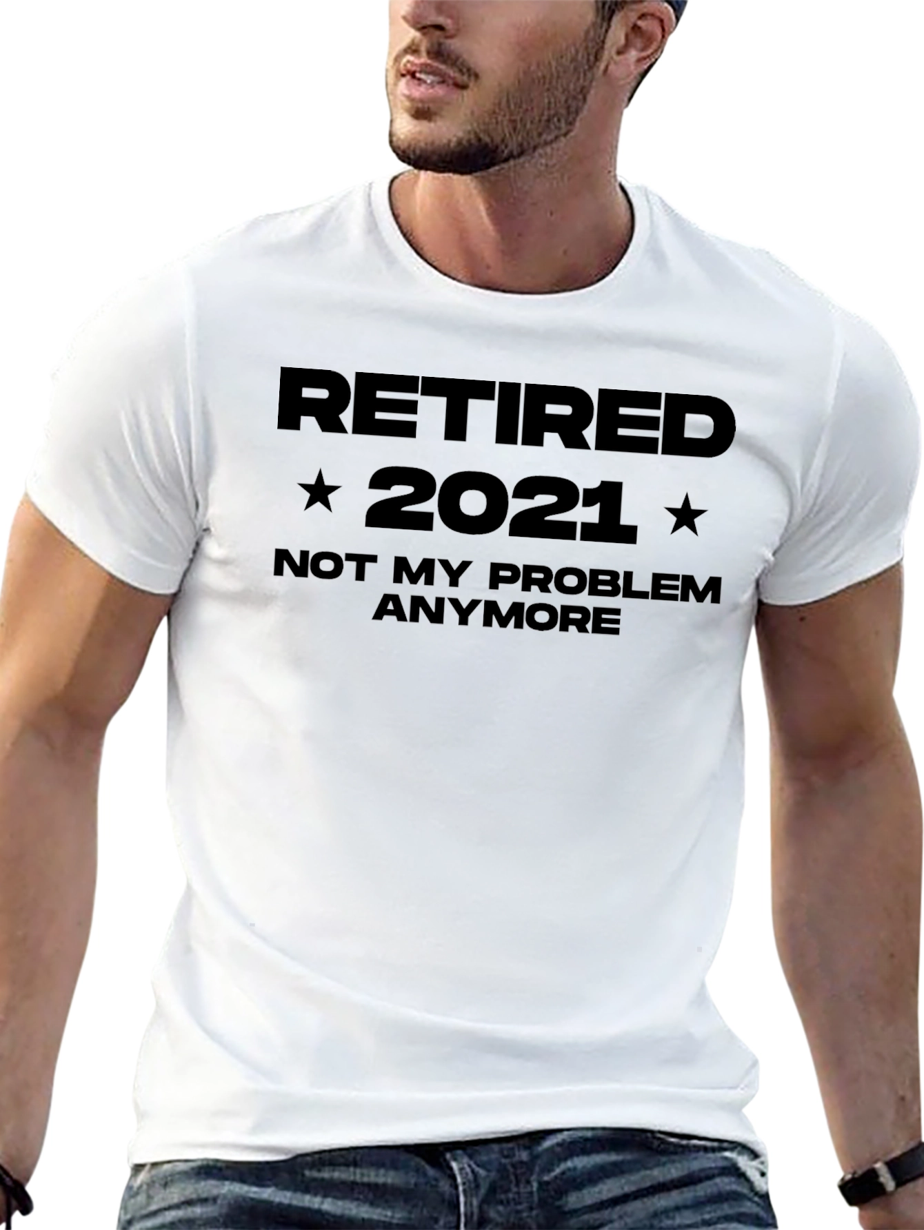 Retired 2021 T-Shirt Funny Retirement Gift
