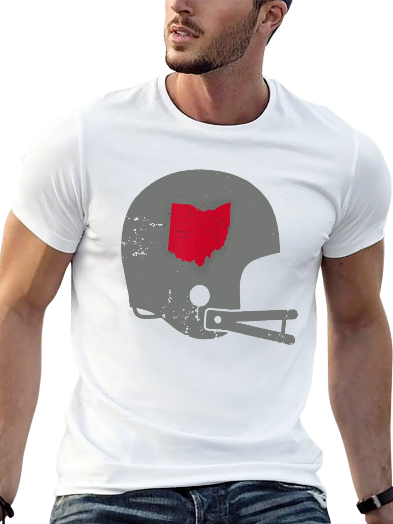 Ohio Football Helmet T-Shirt