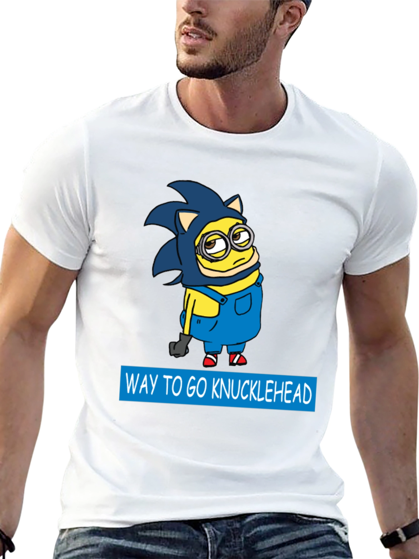 Minion Sonic Knucklehead T-Shirt
