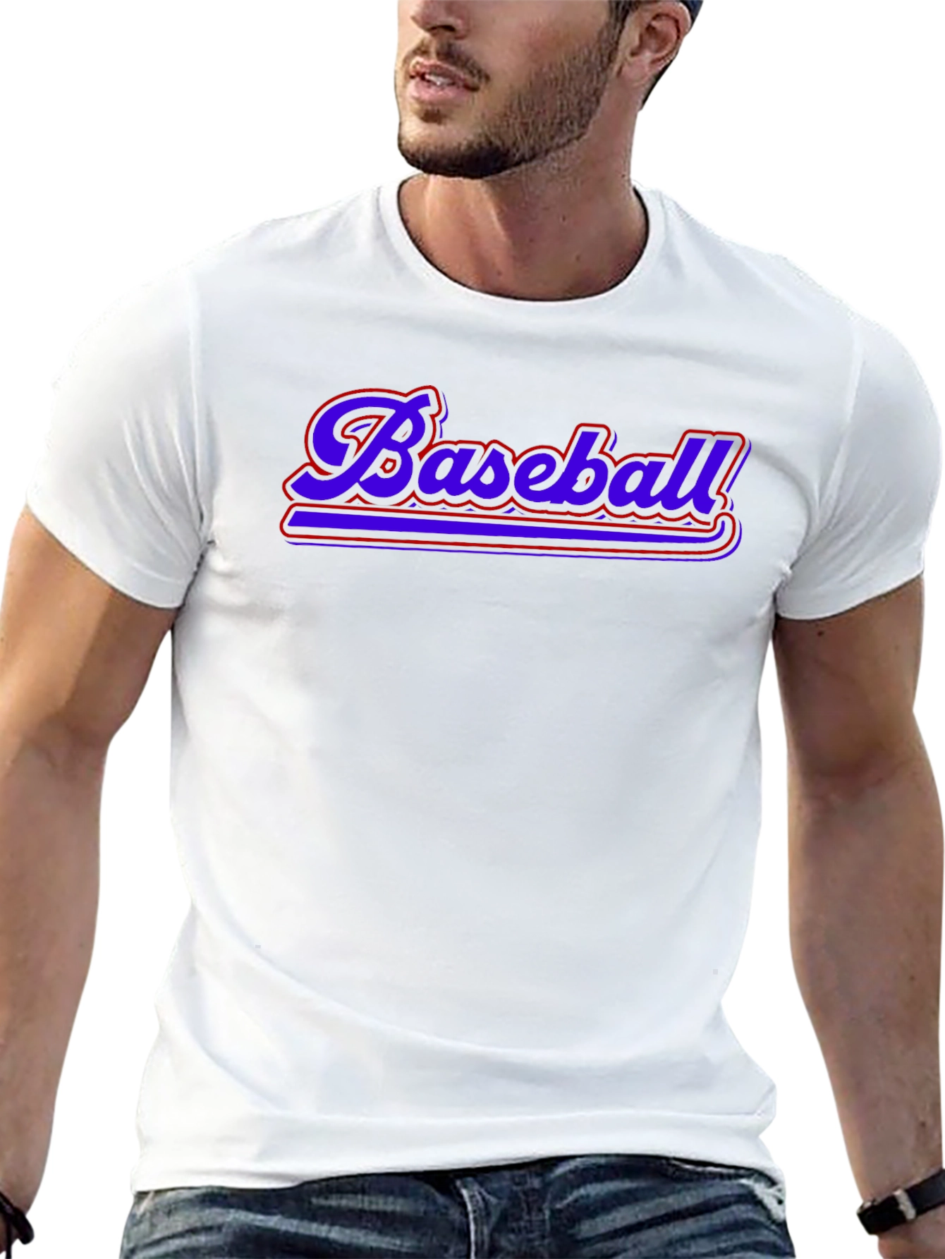 Baseball Graphic T-Shirt - Stylish Casual Wear