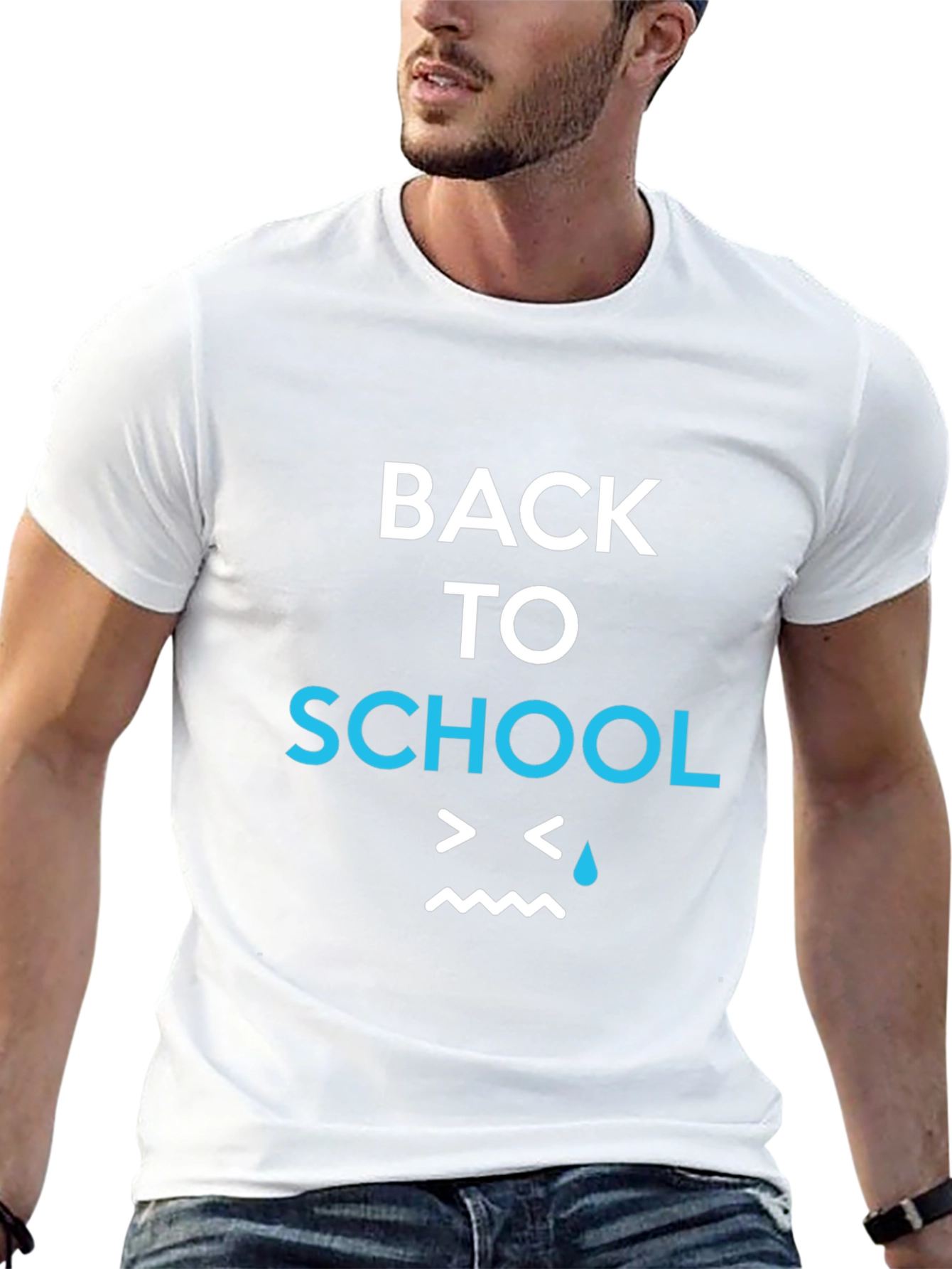 Back to School Graphic Tee - Funny Emoji Shirt